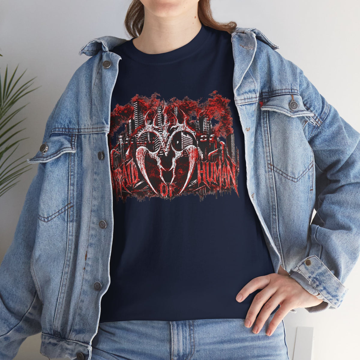 Afraid of Human City Vibes- Unisex Tee