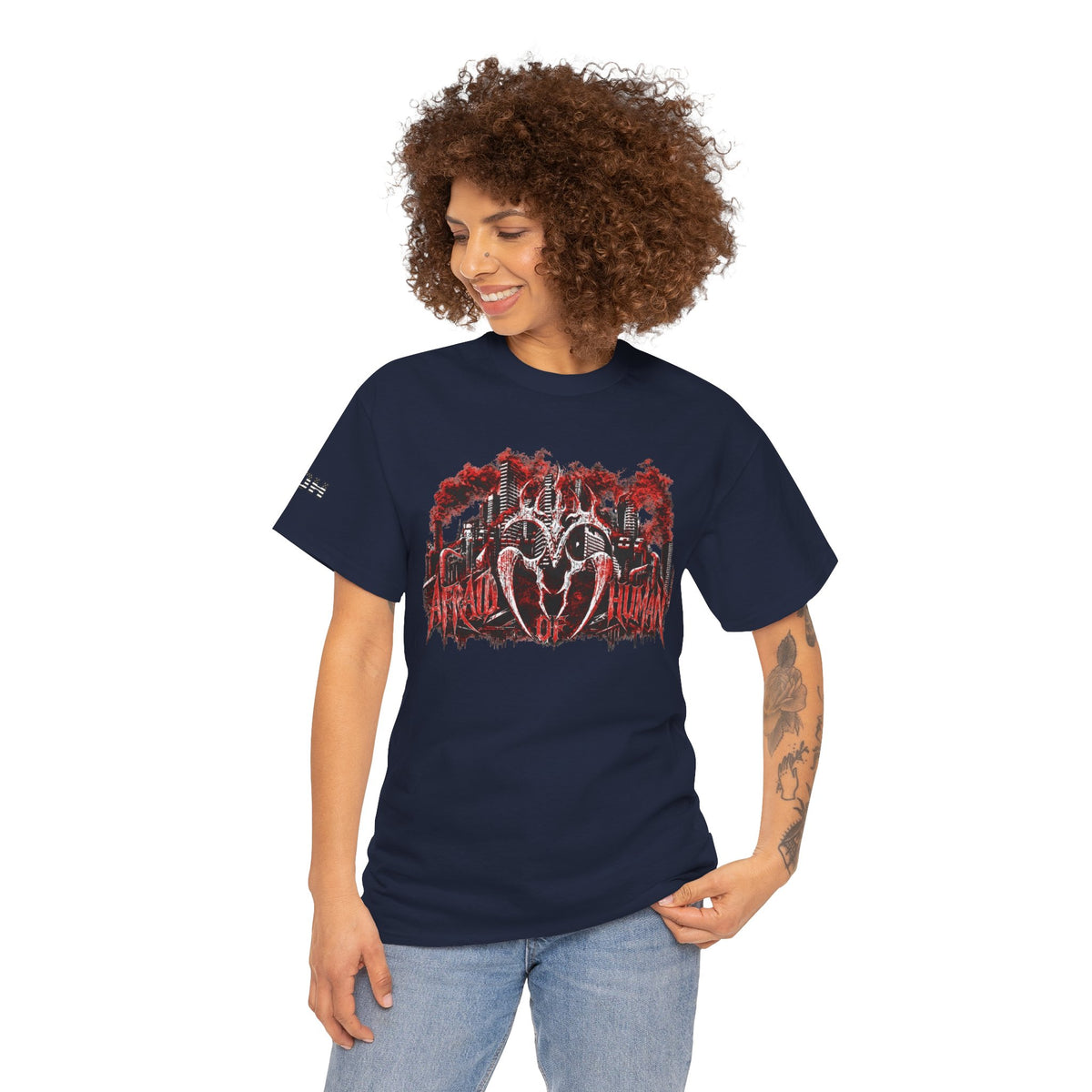 Afraid of Human City Vibes- Unisex Tee