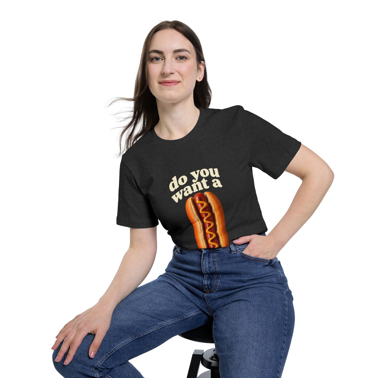 Do You Want A Wiener?! USA-Made Unisex Short-Sleeve Jersey T-Shirt BBQ Shirt