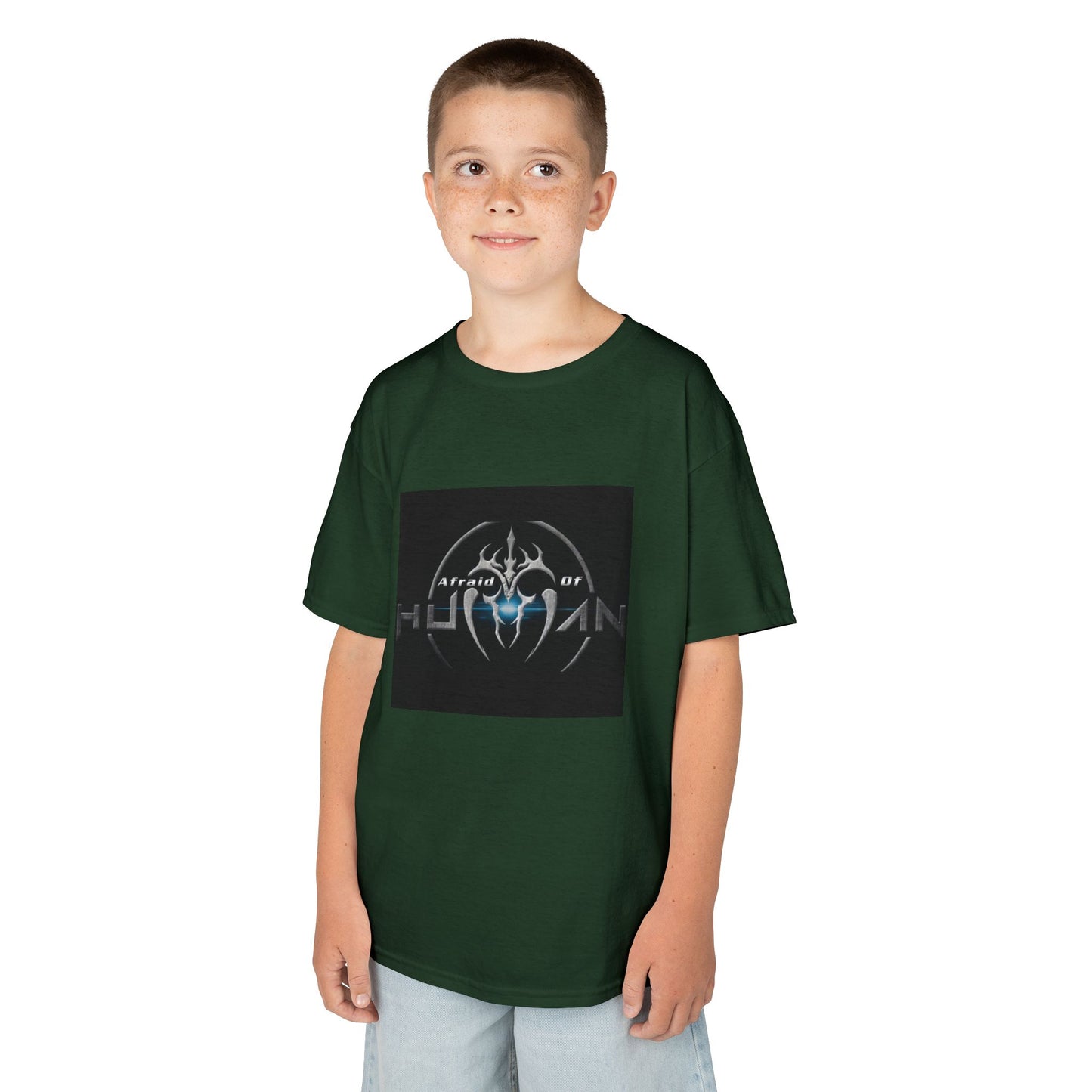 Afraid of Human Cool Kids Graphic Tee - Perfect for Birthdays, Everyday Wear, Gifts, Casual Outfits, and Celebrations!