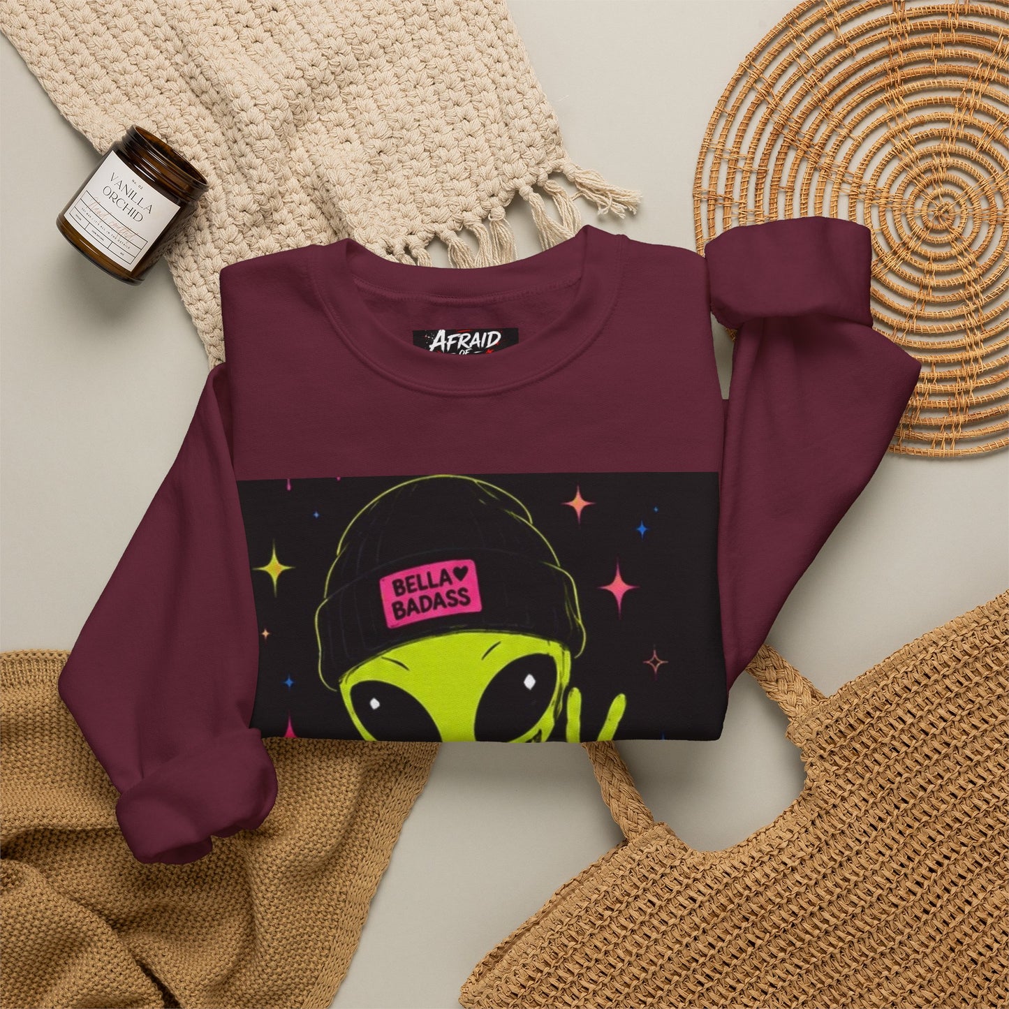Bella Alien 👽 Collective- Unisex Heavy Blend™ Crewneck Sweatshirt