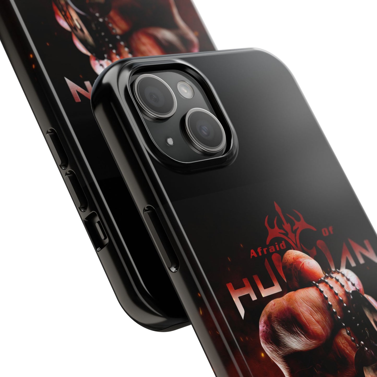 AOH '22' Tough Phone Cases, Edgy Phone Cover, Protector Cases, Unique Smartphone Cases, Gift for Gamers, Metal Rock Theme
