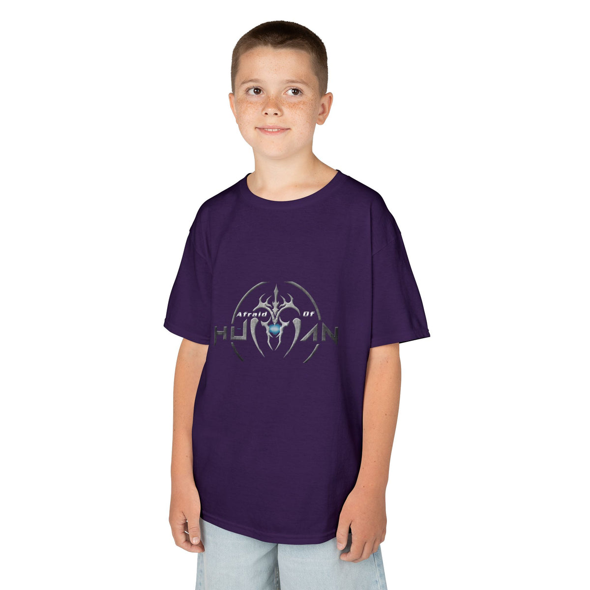 Afraid of Human Cool Kids Graphic Tee - Perfect for Birthdays, Everyday Wear, Gifts, Casual Outfits, and Celebrations!