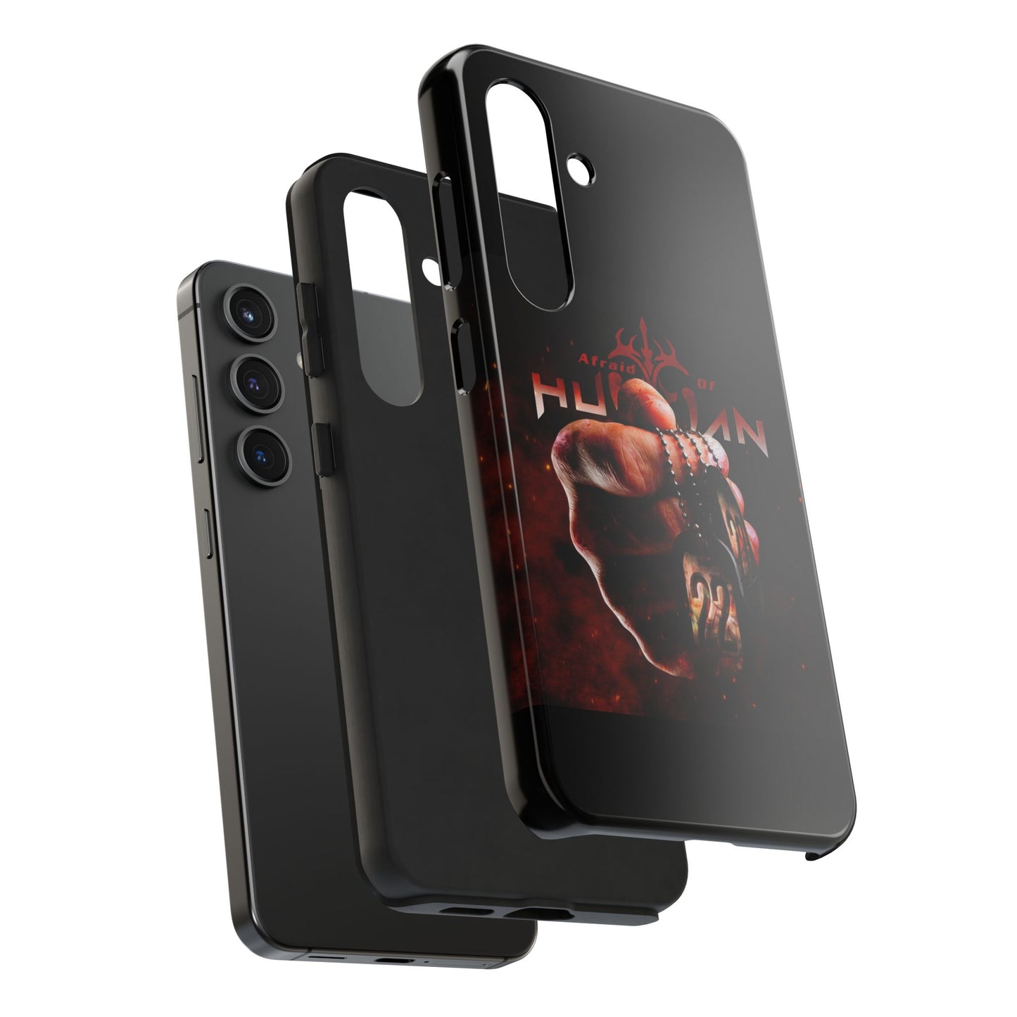 AOH '22' Tough Phone Cases, Edgy Phone Cover, Protector Cases, Unique Smartphone Cases, Gift for Gamers, Metal Rock Theme