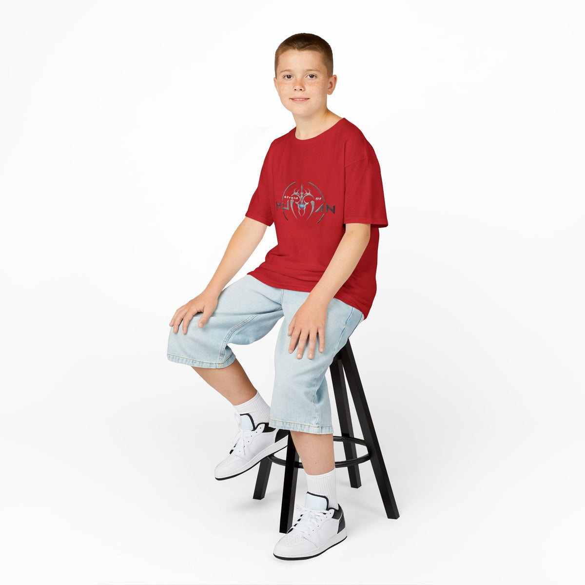Afraid of Human Cool Kids Graphic Tee - Perfect for Birthdays, Everyday Wear, Gifts, Casual Outfits, and Celebrations!