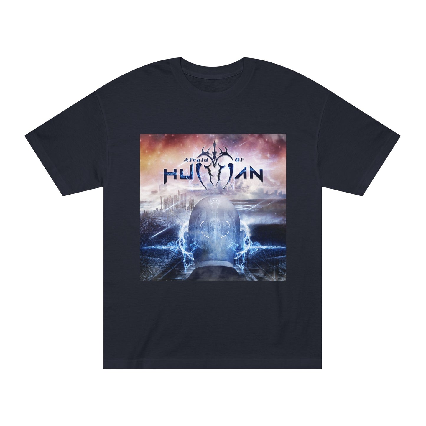 Afraid of Human Unisex Classic Tee: