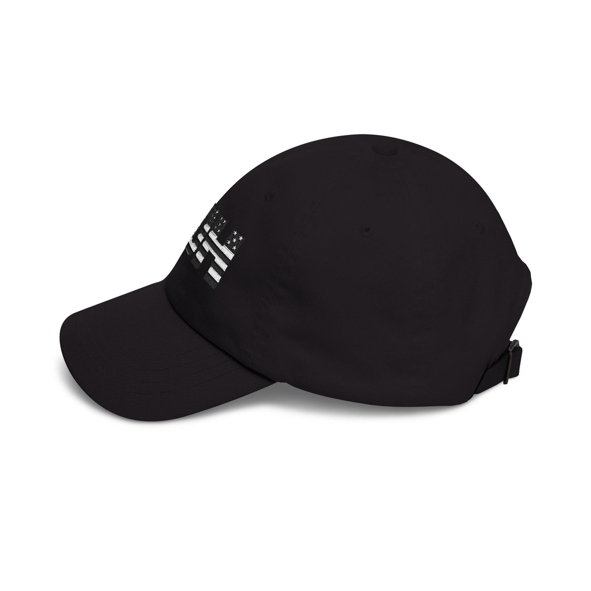 'Afraid of No Human' Distressed Logo Hat