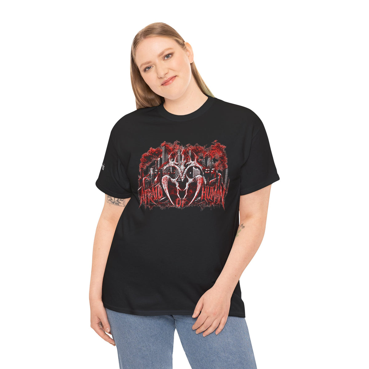 Afraid of Human City Vibes- Unisex Tee