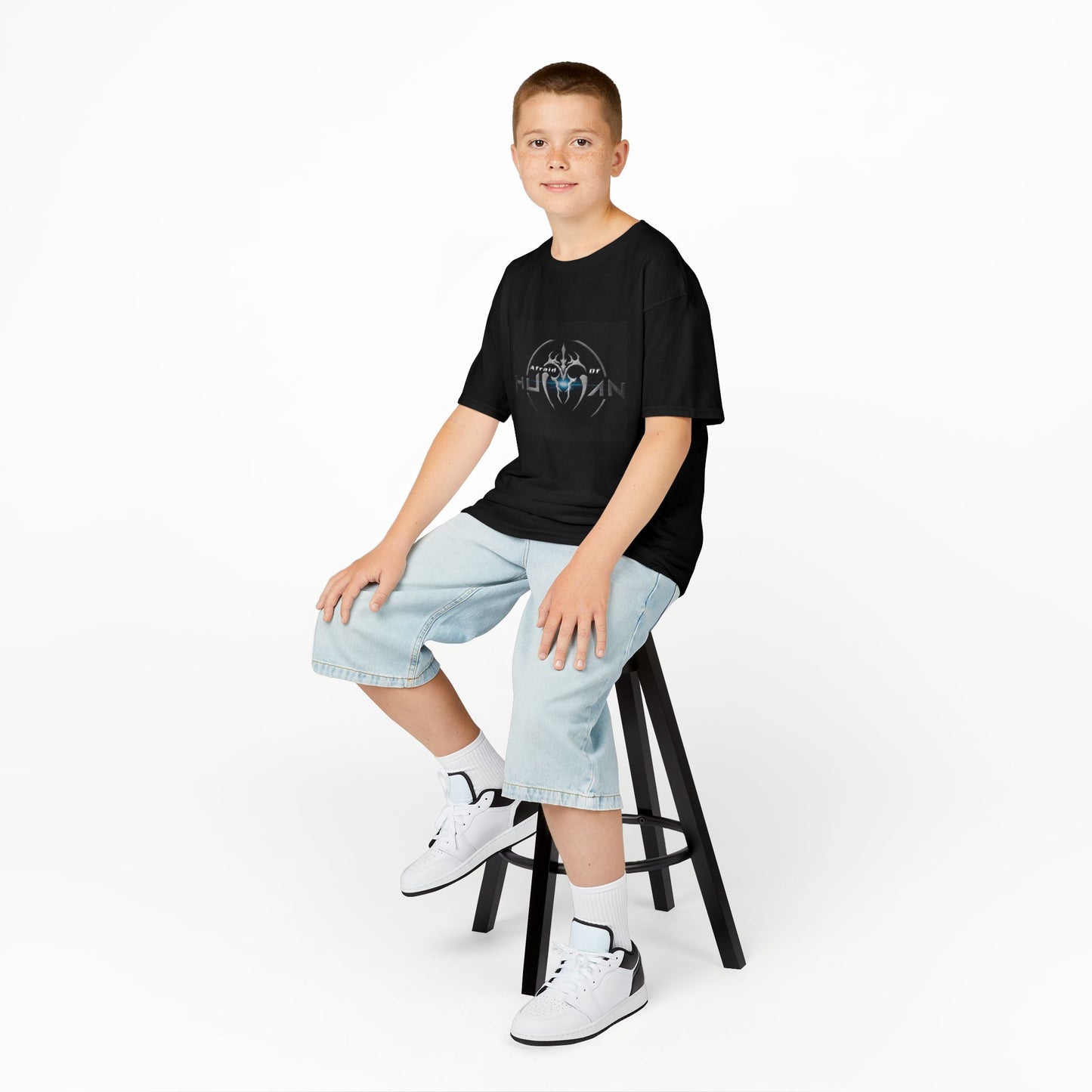 Afraid of Human Cool Kids Graphic Tee - Perfect for Birthdays, Everyday Wear, Gifts, Casual Outfits, and Celebrations!