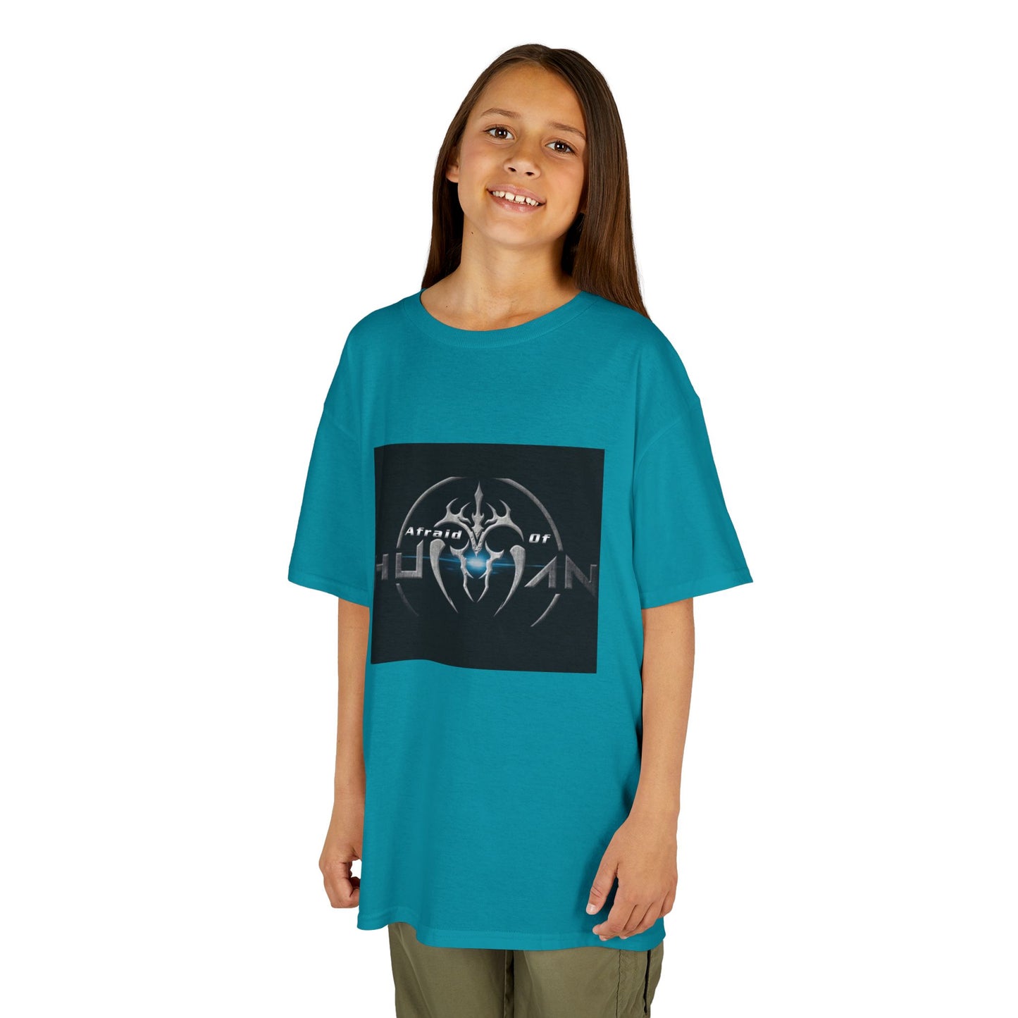 Afraid of Human Cool Kids Graphic Tee - Perfect for Birthdays, Everyday Wear, Gifts, Casual Outfits, and Celebrations!