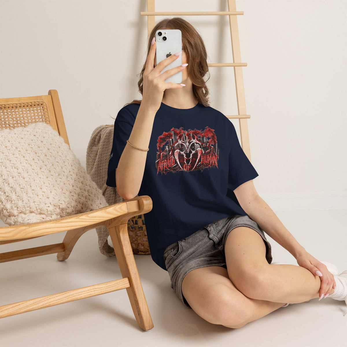 Afraid of Human City Vibes- Unisex Tee