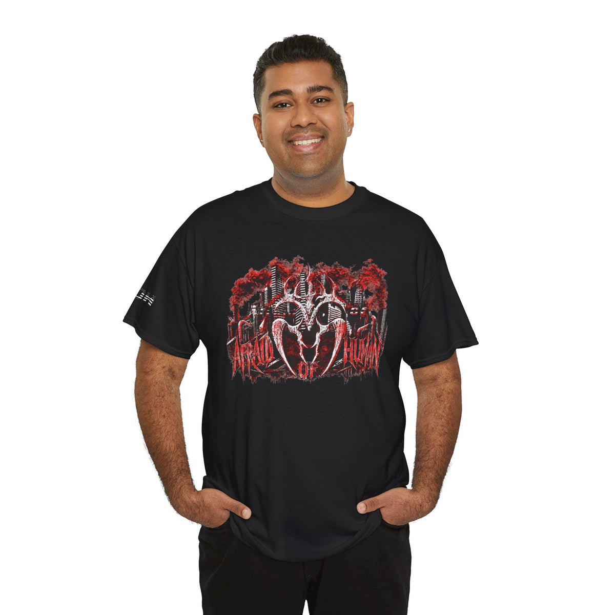 Afraid of Human City Vibes- Unisex Tee