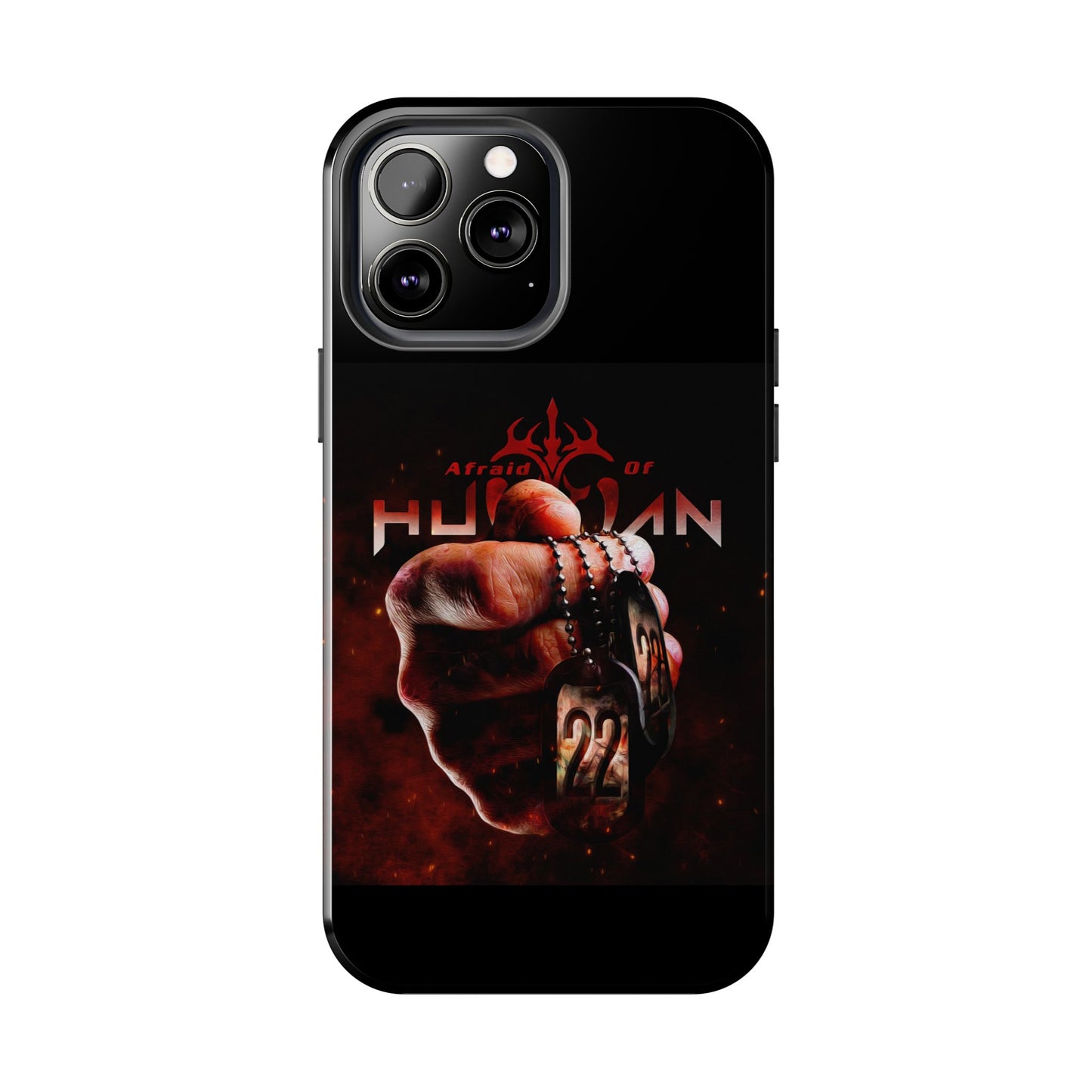 AOH '22' Tough Phone Cases, Edgy Phone Cover, Protector Cases, Unique Smartphone Cases, Gift for Gamers, Metal Rock Theme