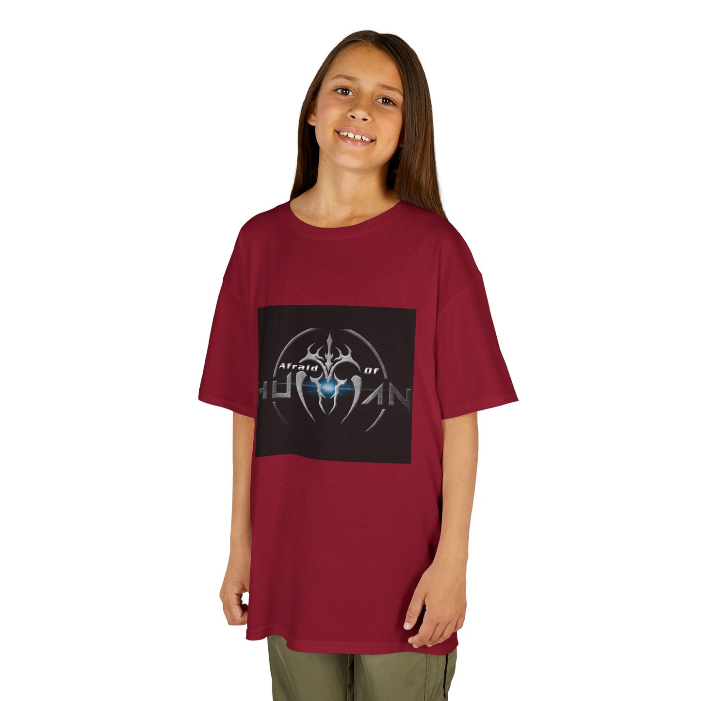 Afraid of Human Cool Kids Graphic Tee - Perfect for Birthdays, Everyday Wear, Gifts, Casual Outfits, and Celebrations!