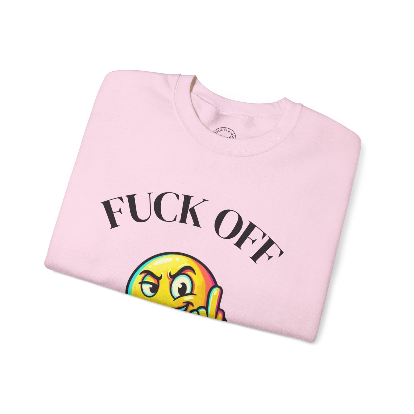 “Fuck Off” Unisex Heavy Blend™ Crewneck Sweatshirt