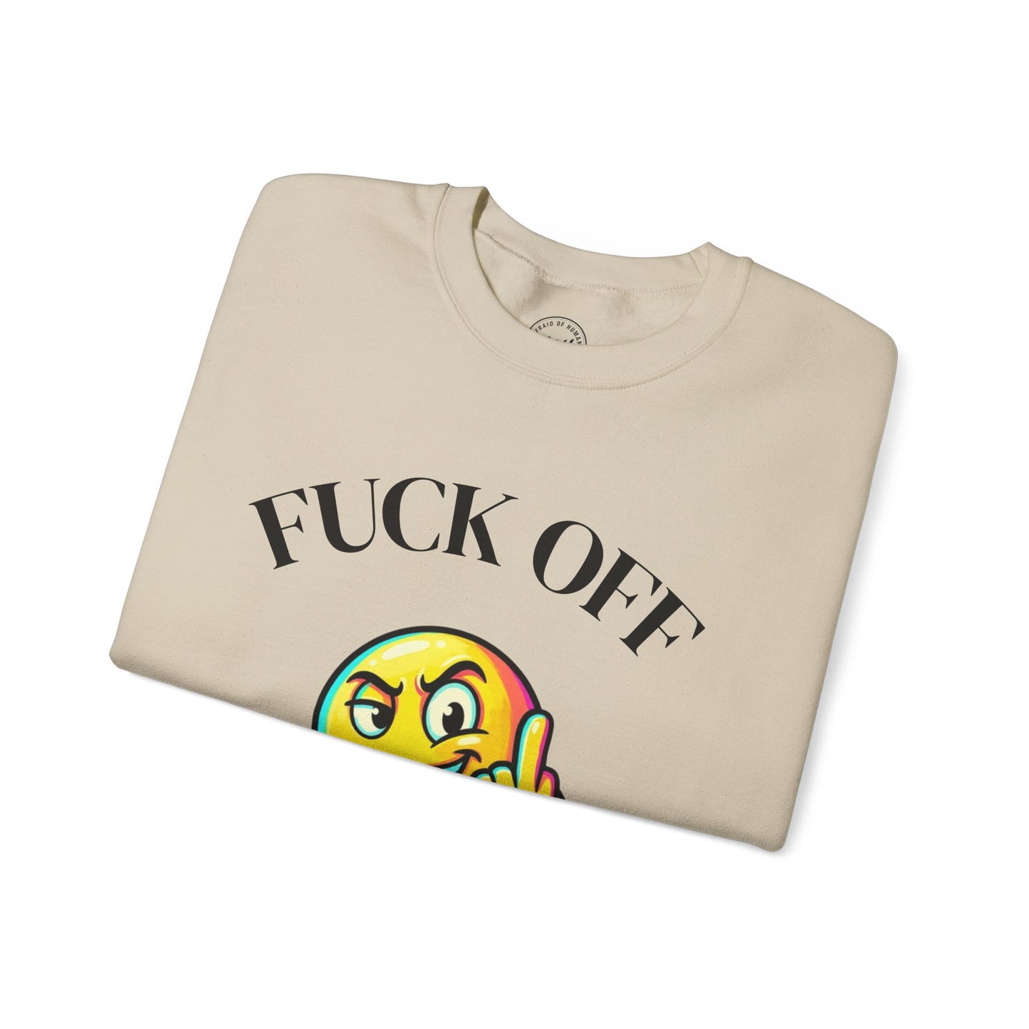 “Fuck Off” Unisex Heavy Blend™ Crewneck Sweatshirt