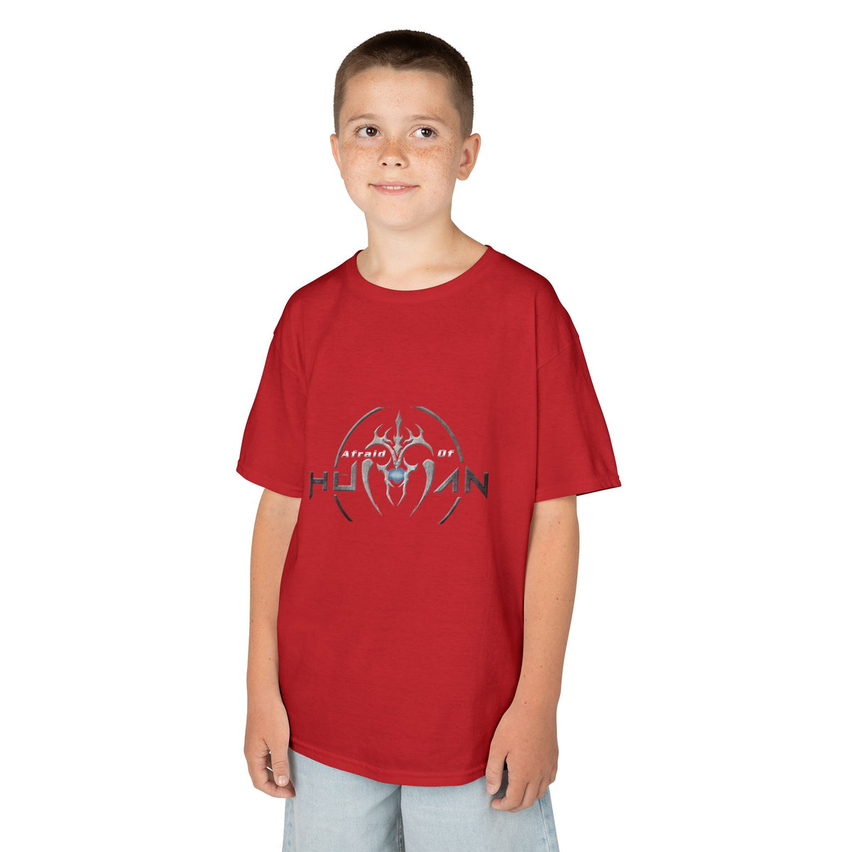 Afraid of Human Cool Kids Graphic Tee - Perfect for Birthdays, Everyday Wear, Gifts, Casual Outfits, and Celebrations!