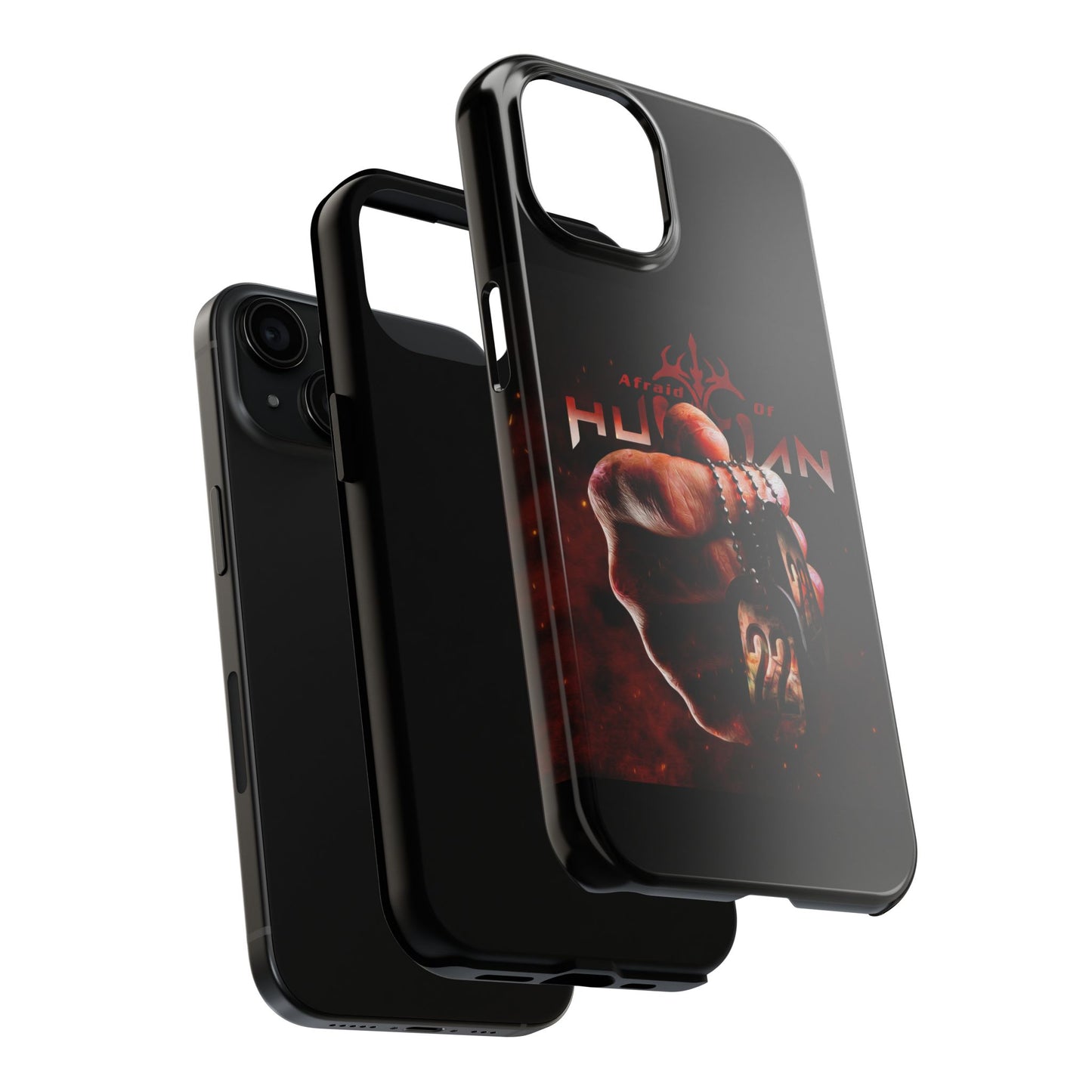 AOH '22' Tough Phone Cases, Edgy Phone Cover, Protector Cases, Unique Smartphone Cases, Gift for Gamers, Metal Rock Theme