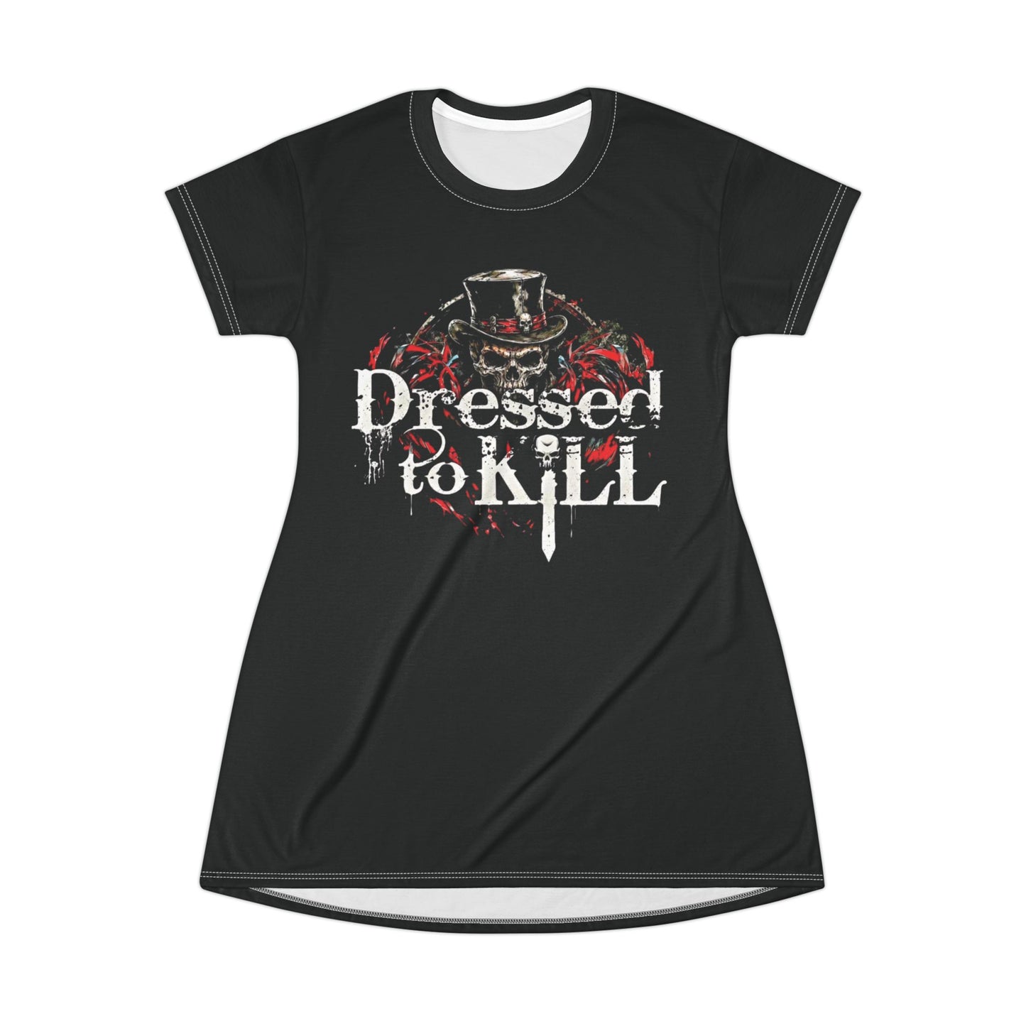 Dressed to Kill (DTK) T-Shirt Dress