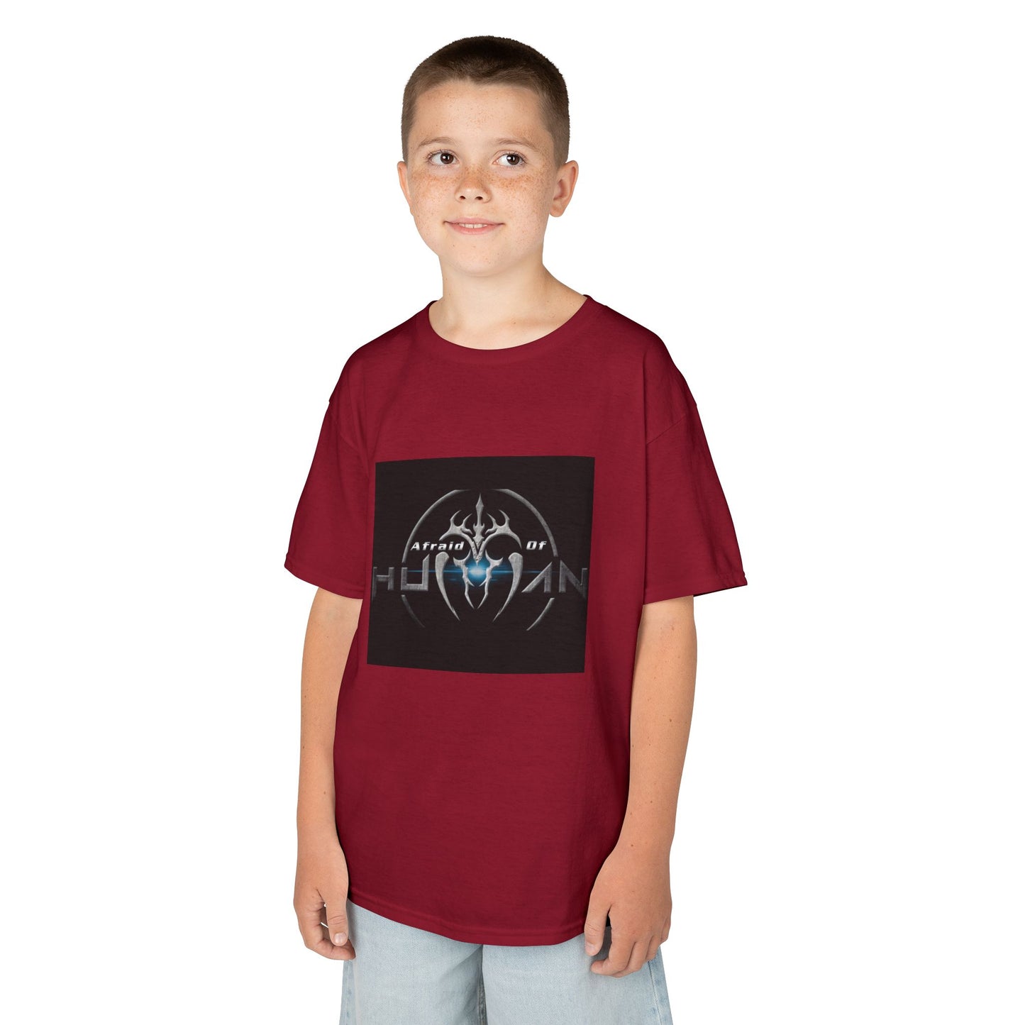 Afraid of Human Cool Kids Graphic Tee - Perfect for Birthdays, Everyday Wear, Gifts, Casual Outfits, and Celebrations!
