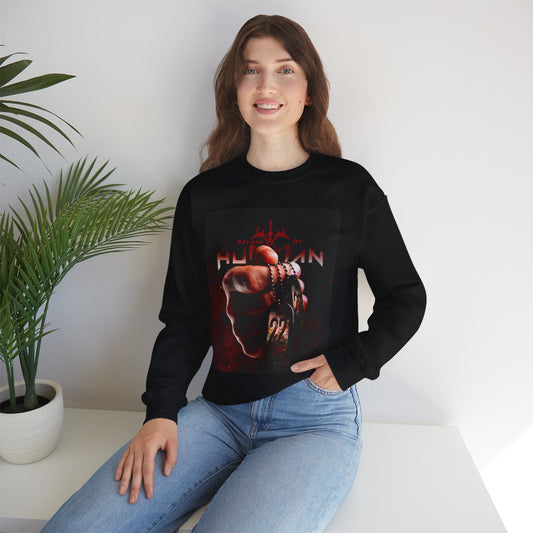 Afraid of Human Crew Neck
