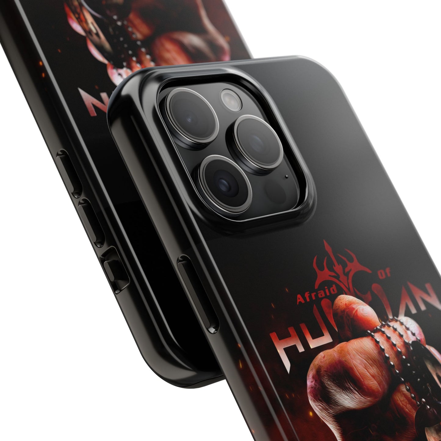 AOH '22' Tough Phone Cases, Edgy Phone Cover, Protector Cases, Unique Smartphone Cases, Gift for Gamers, Metal Rock Theme