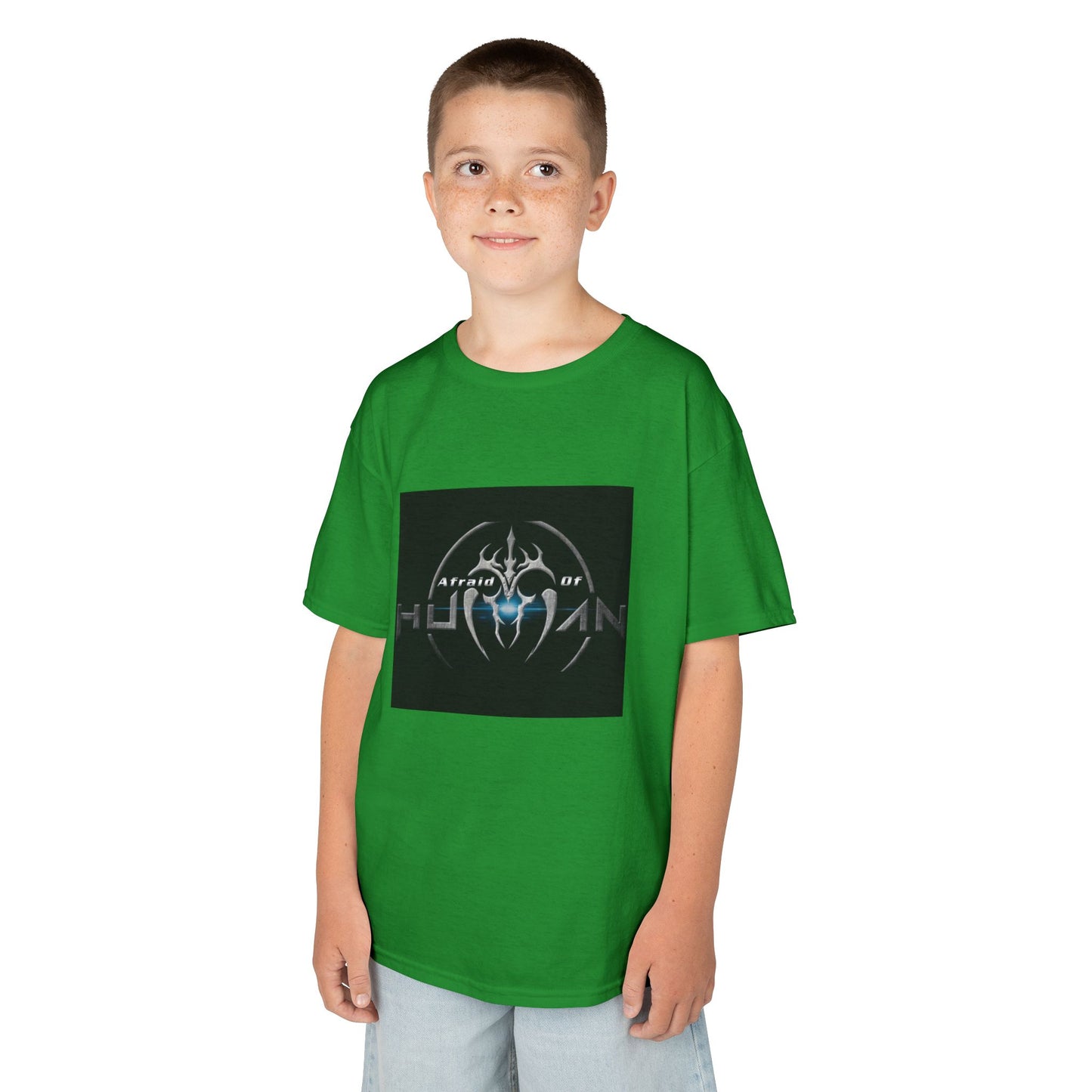 Afraid of Human Cool Kids Graphic Tee - Perfect for Birthdays, Everyday Wear, Gifts, Casual Outfits, and Celebrations!