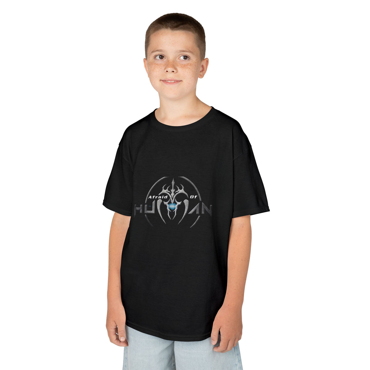 Afraid of Human Cool Kids Graphic Tee - Perfect for Birthdays, Everyday Wear, Gifts, Casual Outfits, and Celebrations!