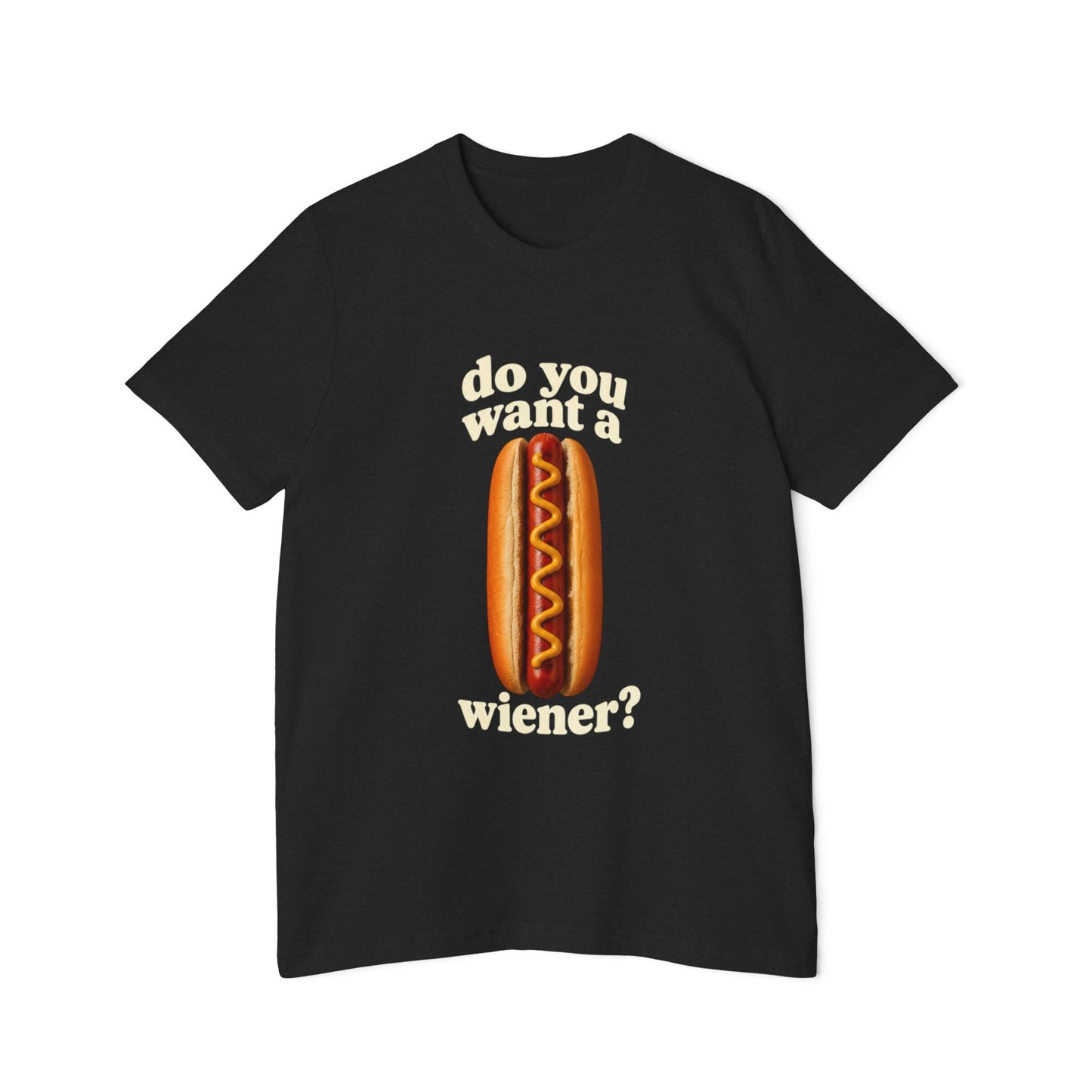 Do You Want A Wiener?! USA-Made Unisex Short-Sleeve Jersey T-Shirt BBQ Shirt