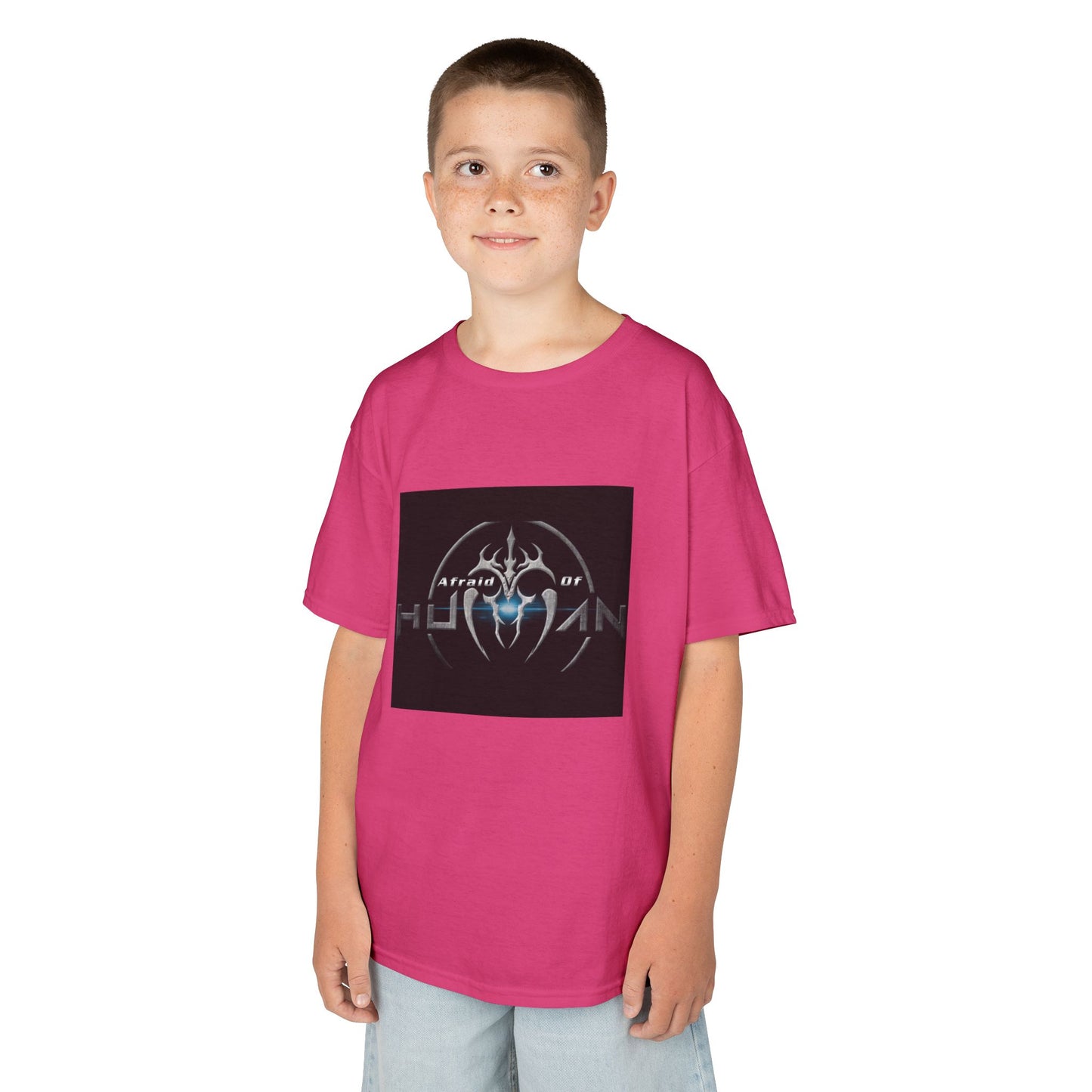 Afraid of Human Cool Kids Graphic Tee - Perfect for Birthdays, Everyday Wear, Gifts, Casual Outfits, and Celebrations!