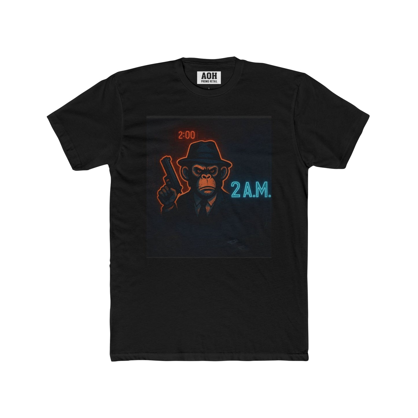 2 A.M. n.2 Unisex Cotton Crew Tee
