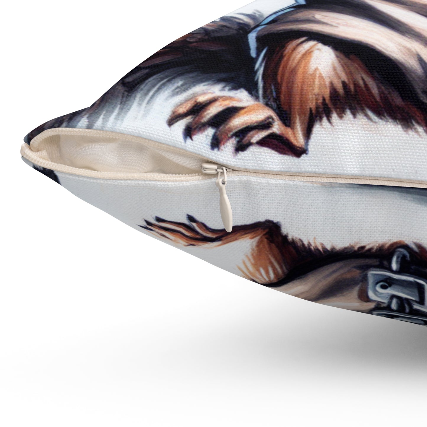 Straight Jacket Chipmunk Pillow, Fun Home Decor, Animal Lover Gift, Square Throw Pillow, Quirky Cushion