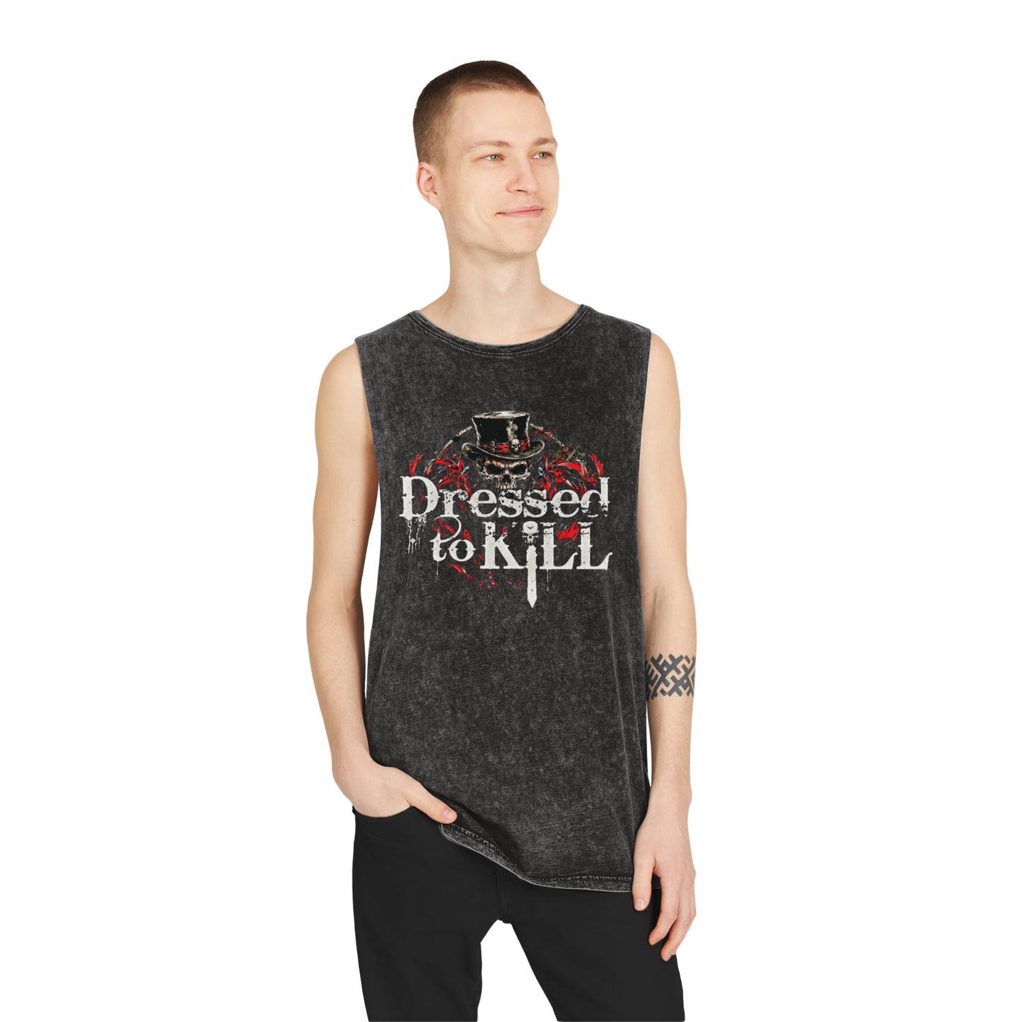 Dressed to Kill (DTK) Unisex Festival Tank