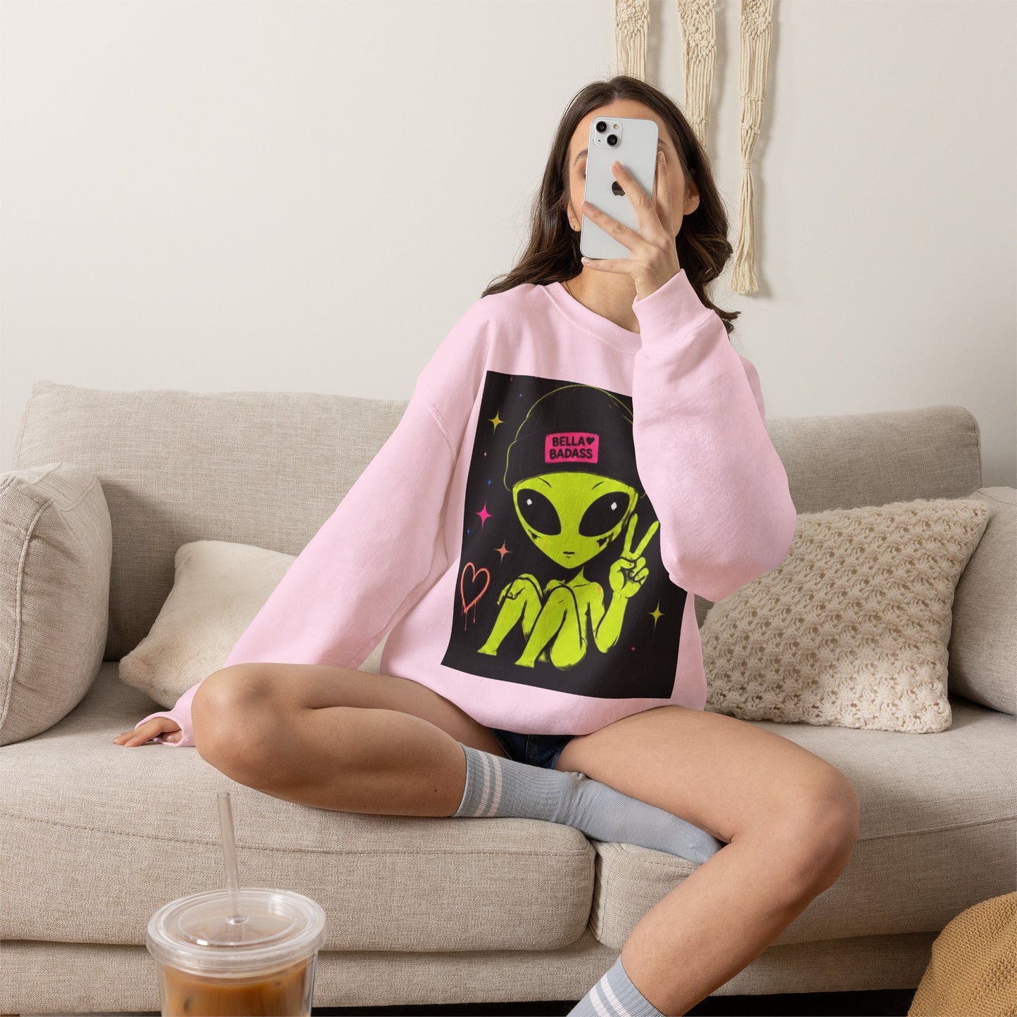 Bella Alien 👽 Collective- Unisex Heavy Blend™ Crewneck Sweatshirt