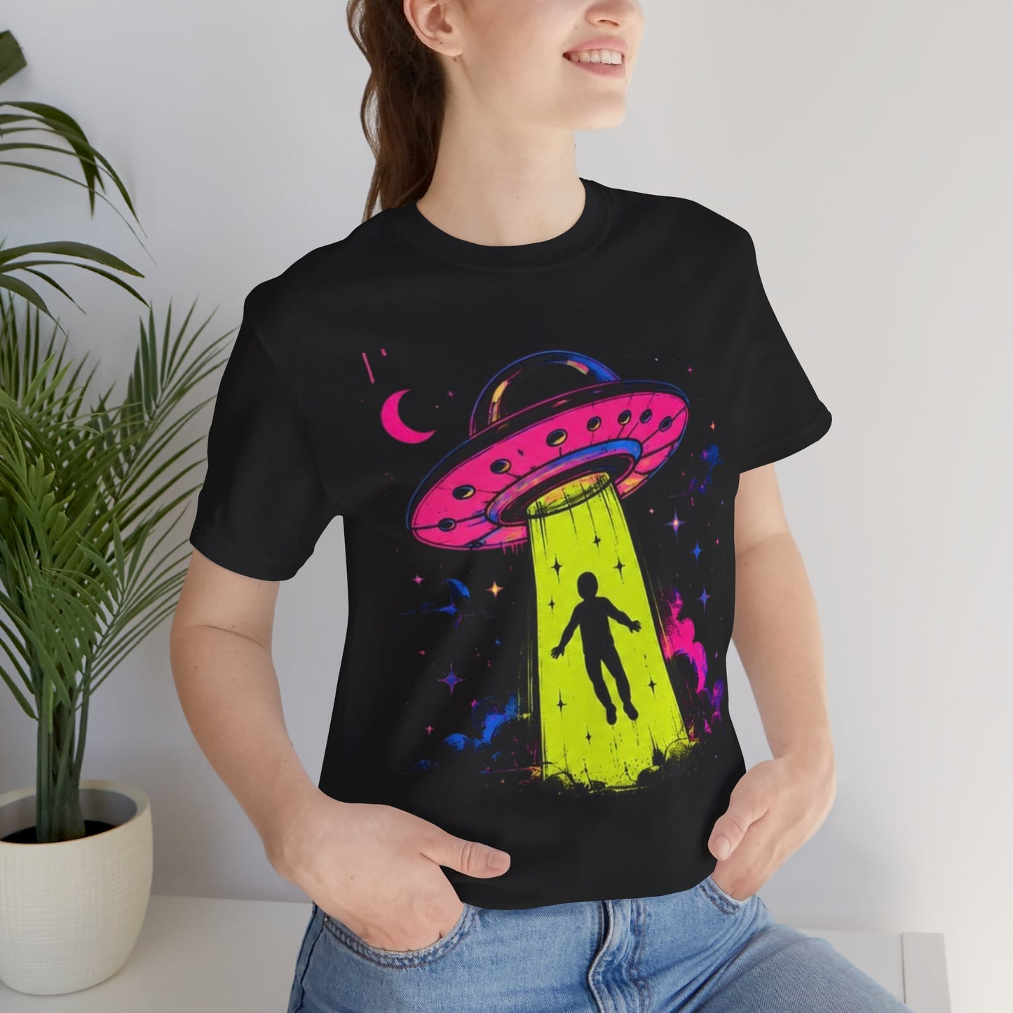 ‘Take Me Away’ Alien 👽 Collective- Bella Badass 999 Tee