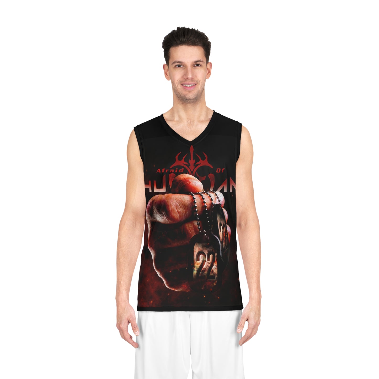Fearless Basketball Jersey, Unique Sportswear, Streetwear Style, Gift for Athletes, Custom Jersey for Fans