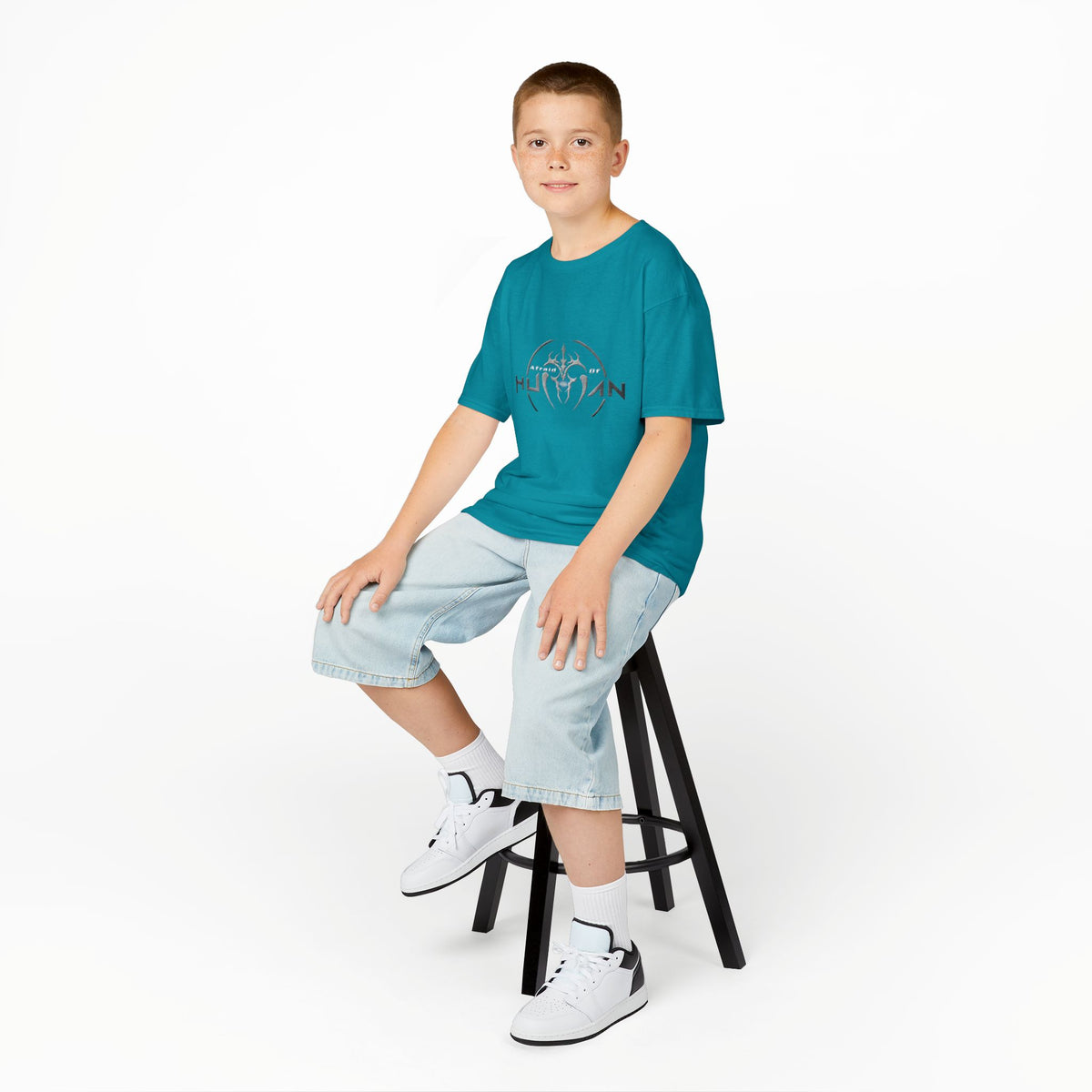 Afraid of Human Cool Kids Graphic Tee - Perfect for Birthdays, Everyday Wear, Gifts, Casual Outfits, and Celebrations!