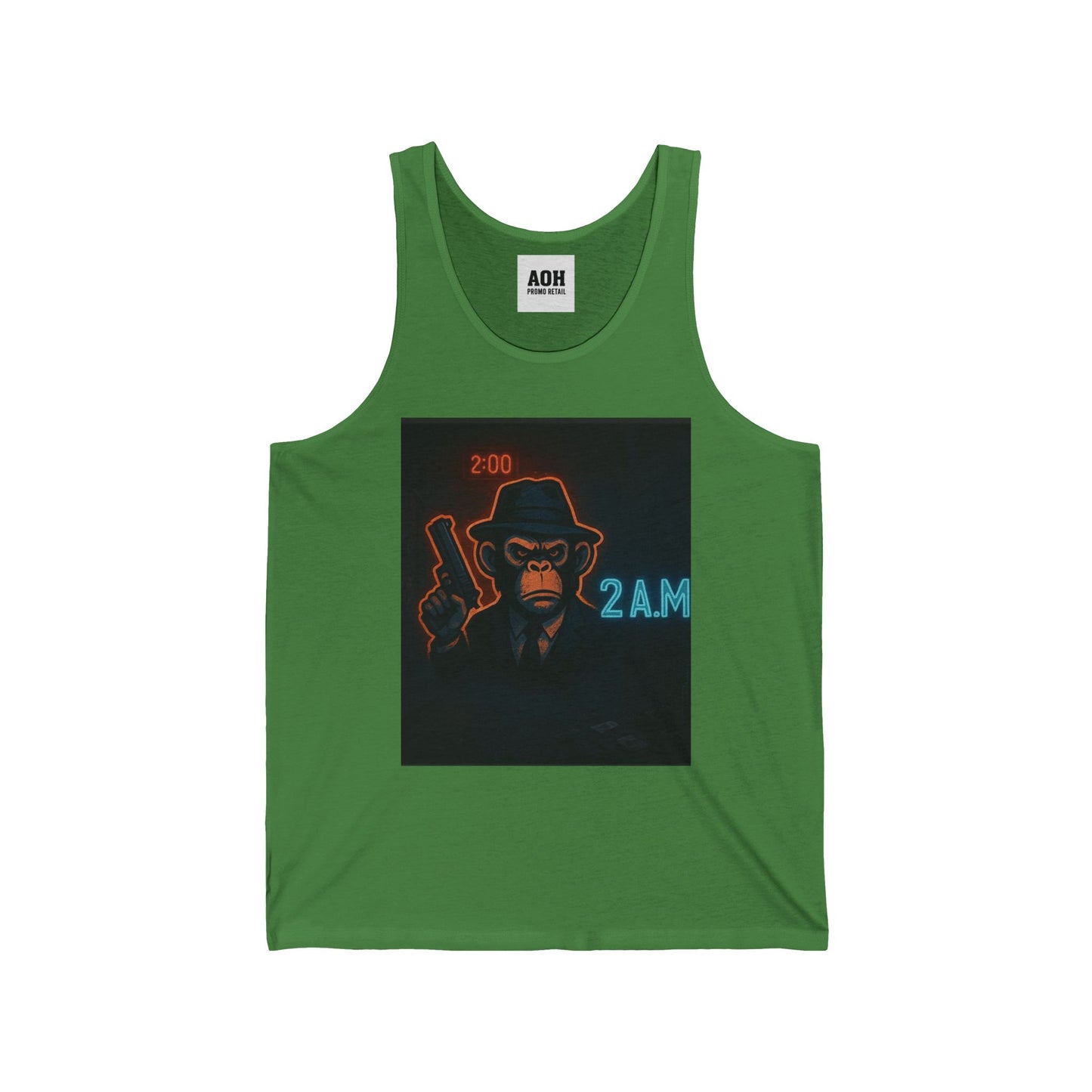 2 A.M. Unisex Jersey Tank - Perfect for Summer Adventures, Casual Wear, Beach Days, Gift for Him or Her, 2 AM Party Vibes