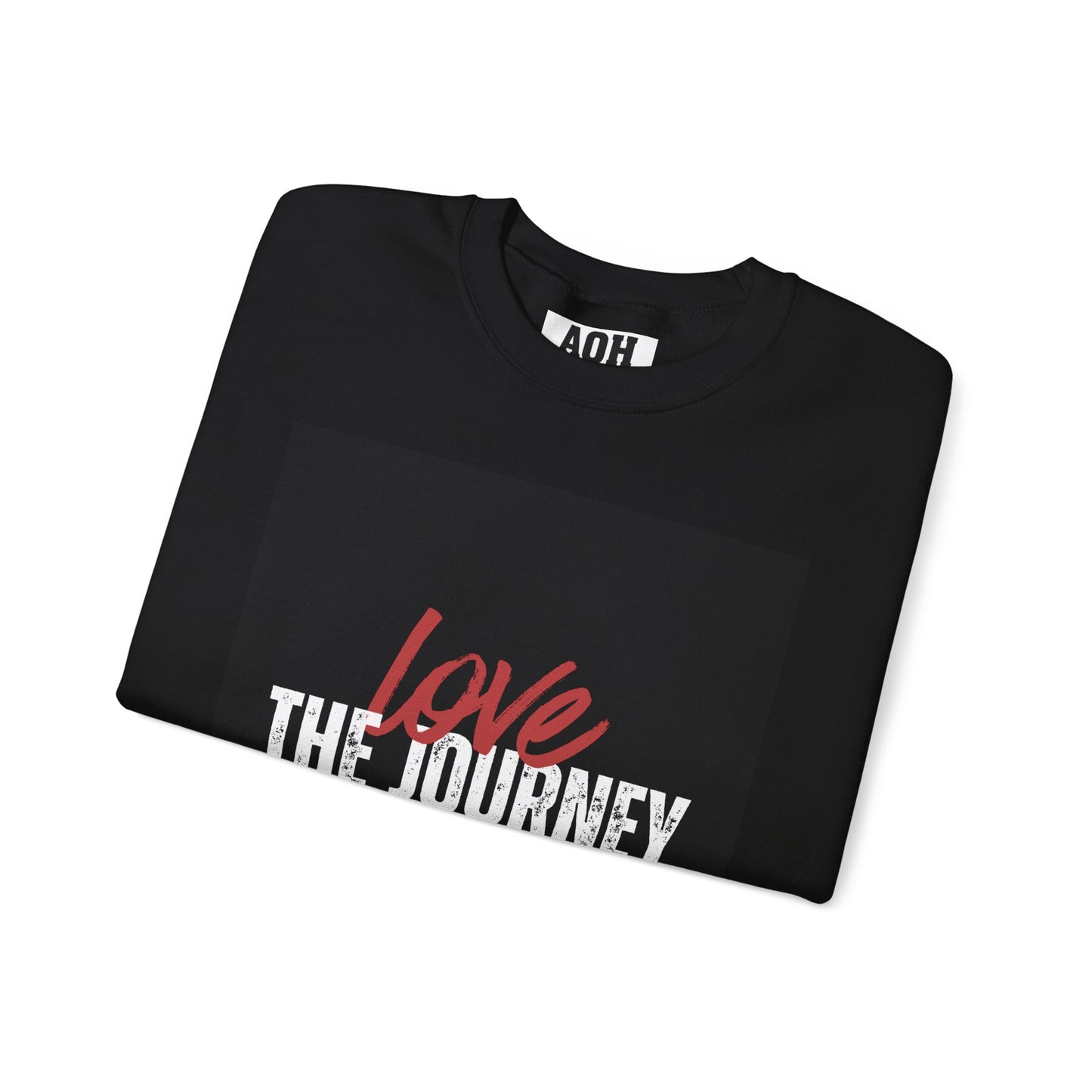 Love the Journey Sweatshirt - Motivational Crewneck for Fitness Enthusiasts, Inspirational Gift, Cozy Casual Wear, Perfect for [...]