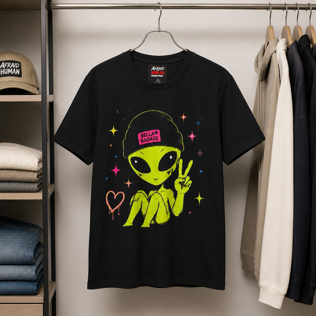Bella Badass -Alien 👽Collective- Jersey Tee