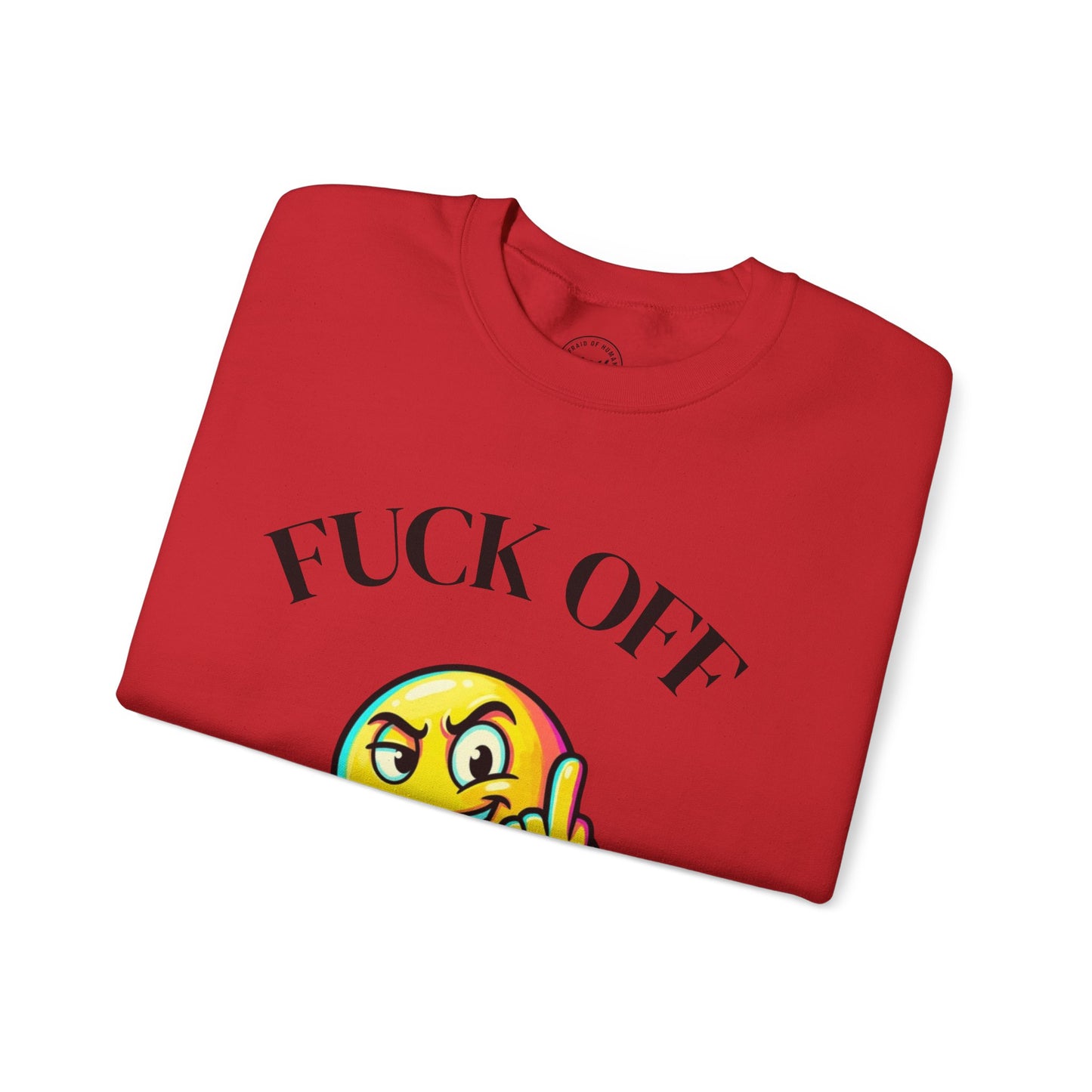 “Fuck Off” Unisex Heavy Blend™ Crewneck Sweatshirt