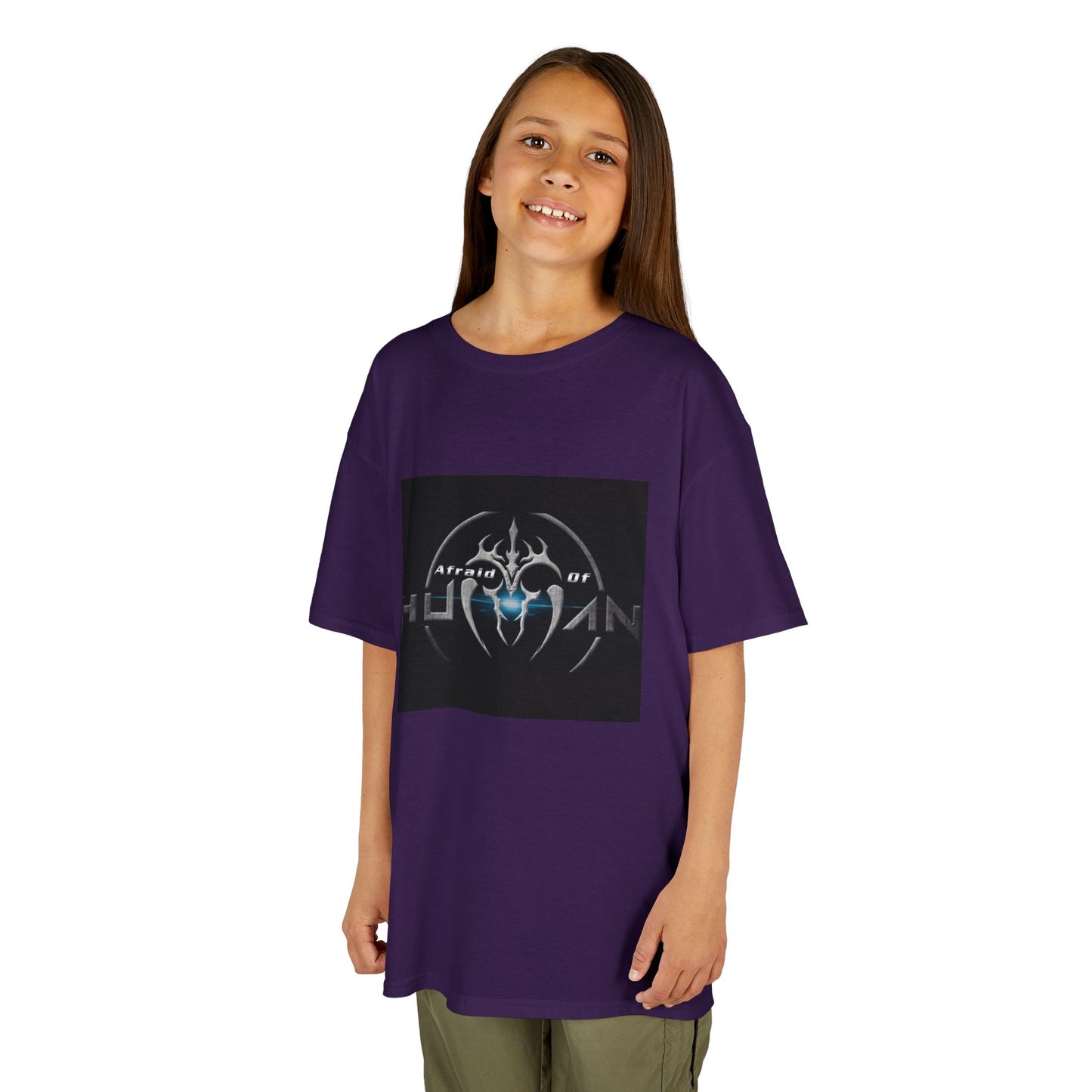 Afraid of Human Cool Kids Graphic Tee - Perfect for Birthdays, Everyday Wear, Gifts, Casual Outfits, and Celebrations!