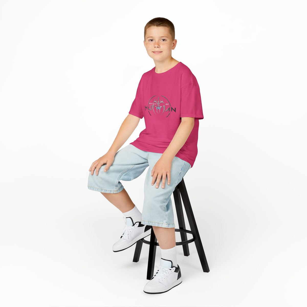 Afraid of Human Cool Kids Graphic Tee - Perfect for Birthdays, Everyday Wear, Gifts, Casual Outfits, and Celebrations!