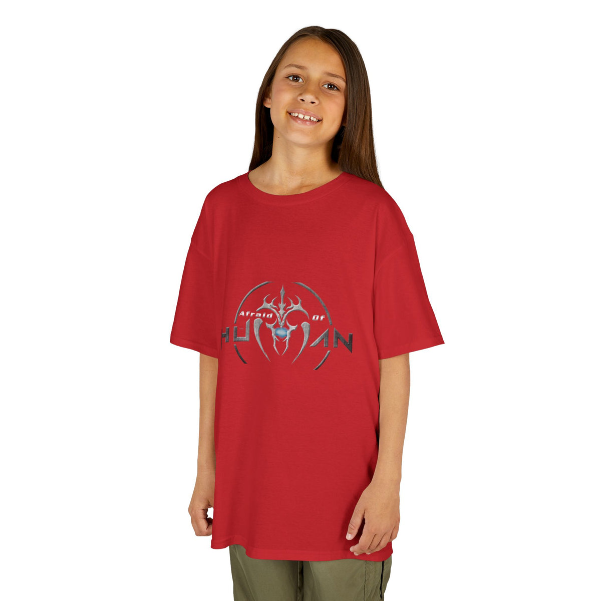 Afraid of Human Cool Kids Graphic Tee - Perfect for Birthdays, Everyday Wear, Gifts, Casual Outfits, and Celebrations!