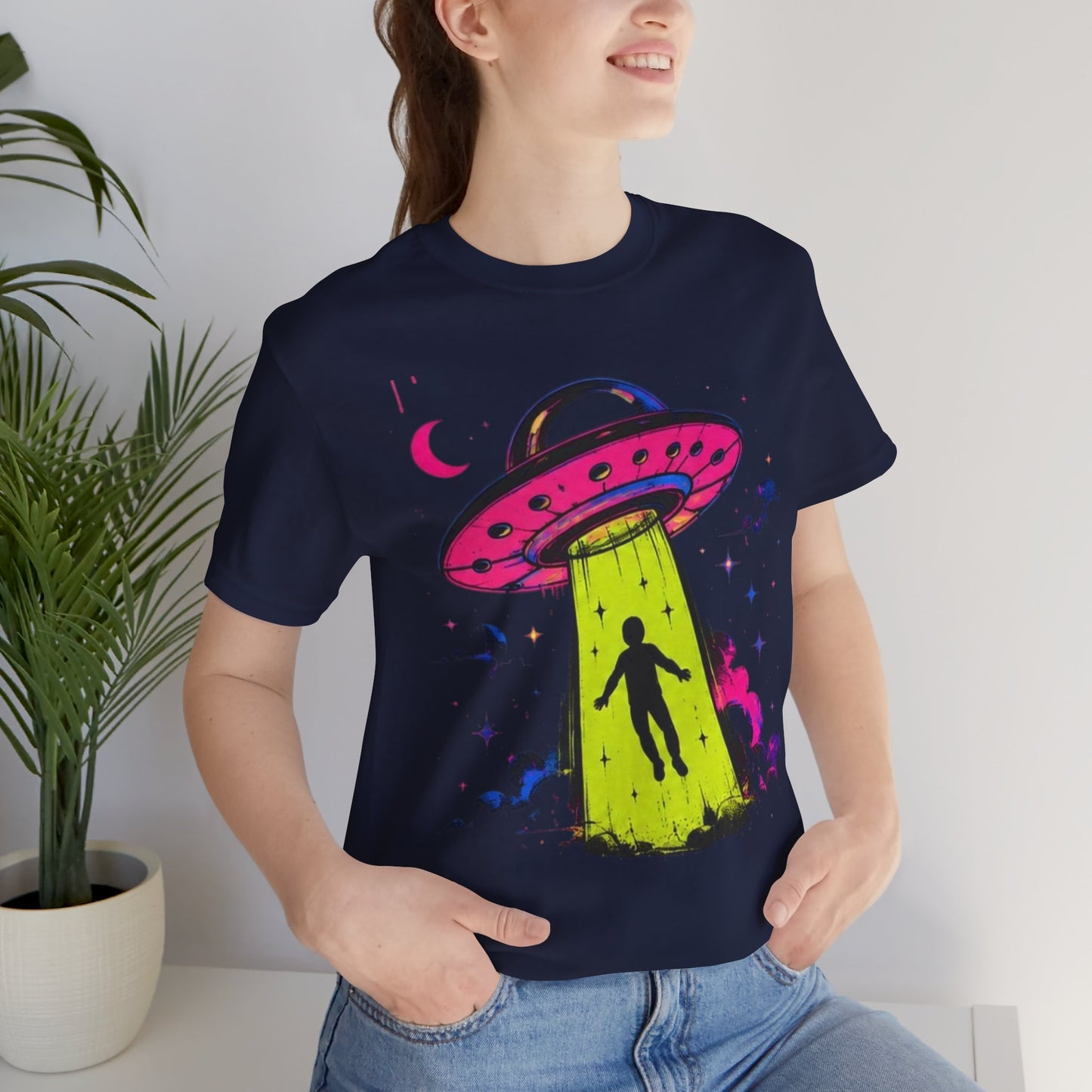 ‘Take Me Away’ Alien 👽 Collective- Bella Badass 999 Tee