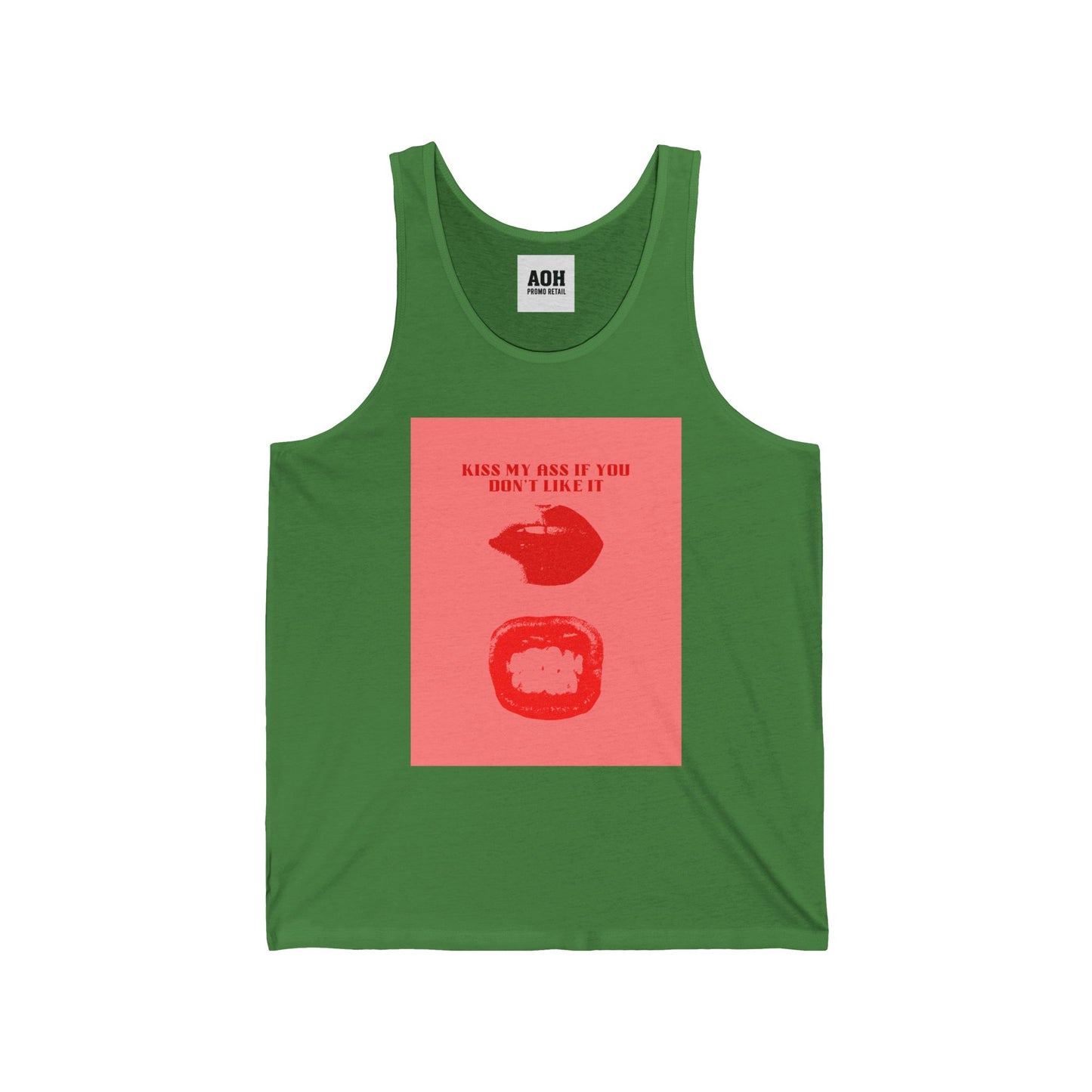 Statement Unisex Jersey Tank: Bold Graphic Tee, Summer Layer, Casual Wear, Gift for Him/Her, Outdoor Activity