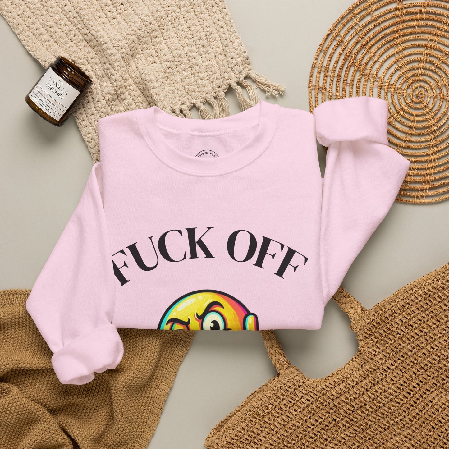 “Fuck Off” Unisex Heavy Blend™ Crewneck Sweatshirt
