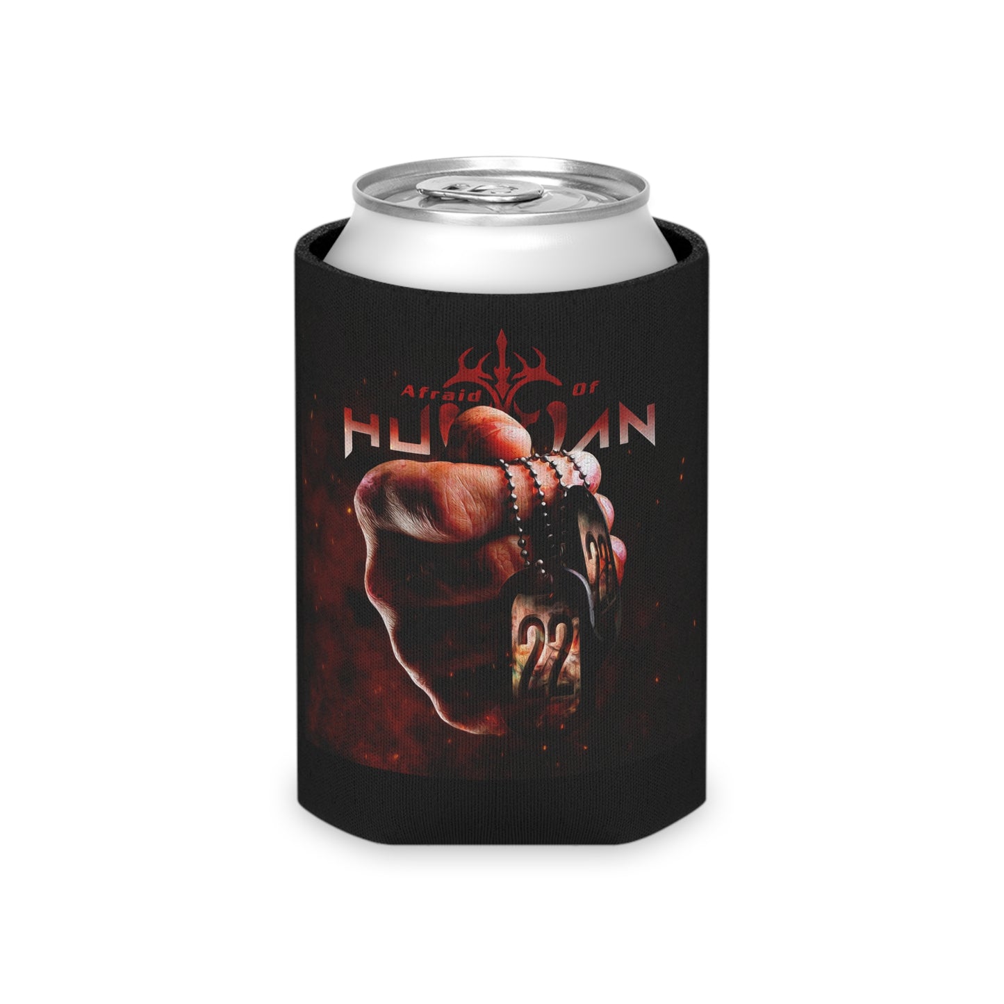 AOH '22' Can Cooler, Unique Beverage Holder, Perfect for Parties, BBQs, Gifts for Men, Cool Drink Accessories