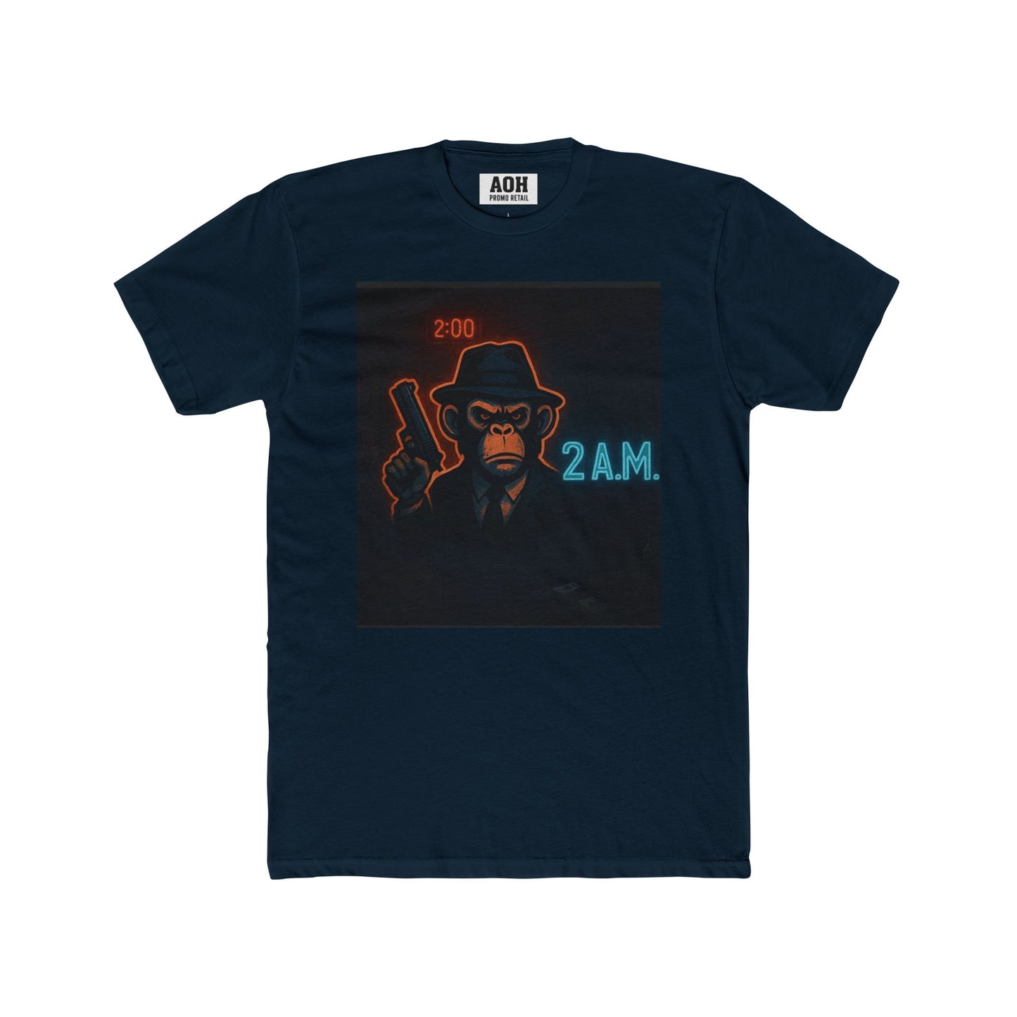 2 A.M. n.2 Unisex Cotton Crew Tee
