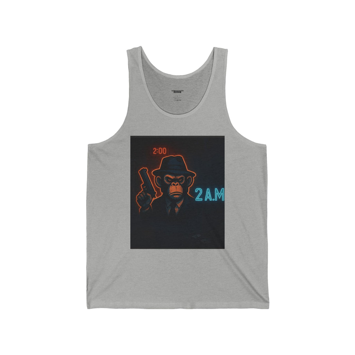 2 A.M. Unisex Jersey Tank - Perfect for Summer Adventures, Casual Wear, Beach Days, Gift for Him or Her, 2 AM Party Vibes